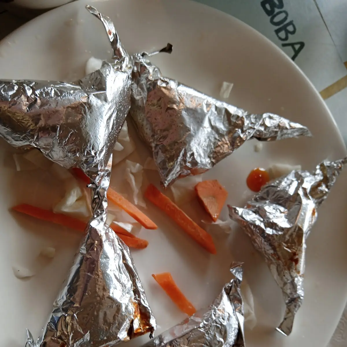 Foil -Wrapped Chicken
