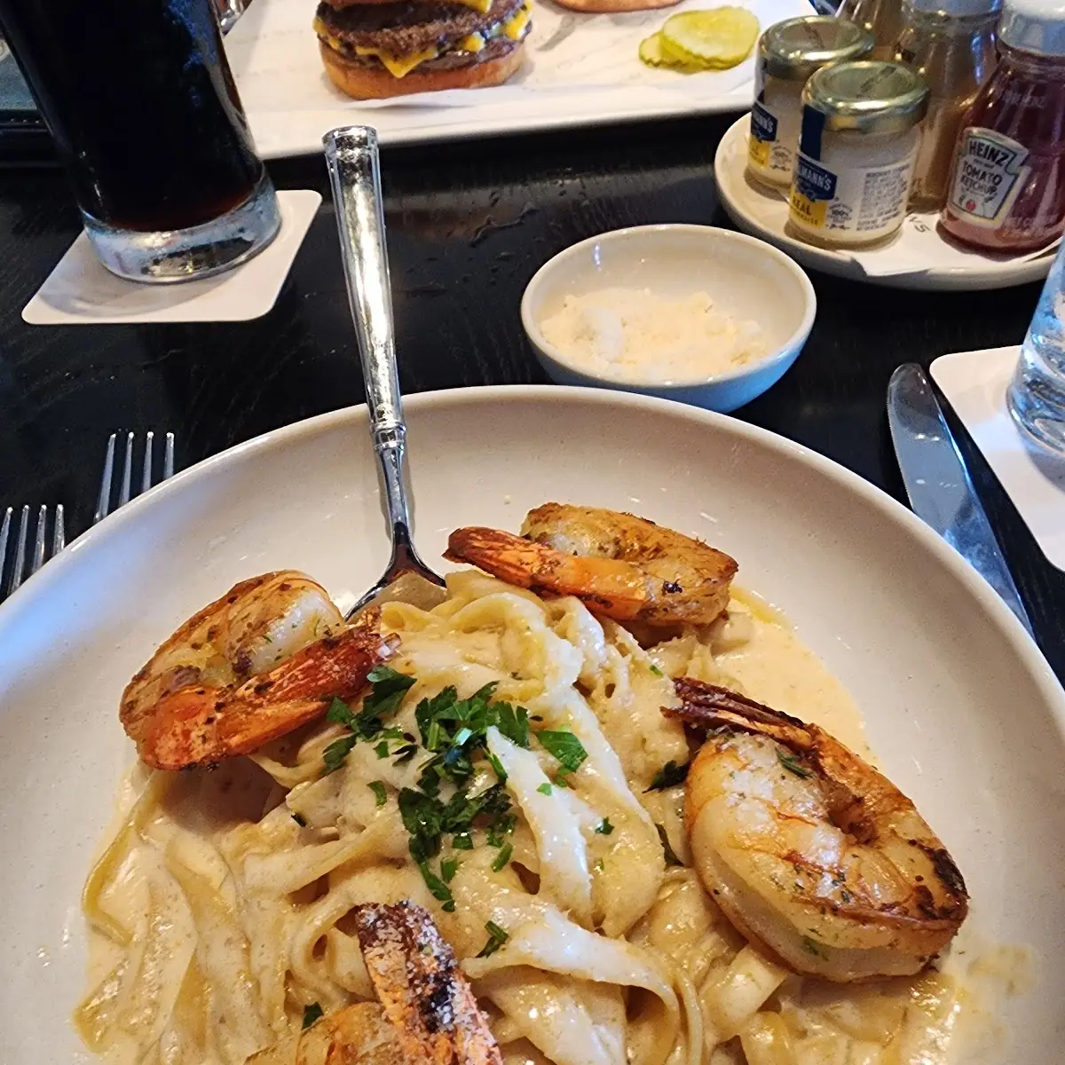 Shrimp Alfredo