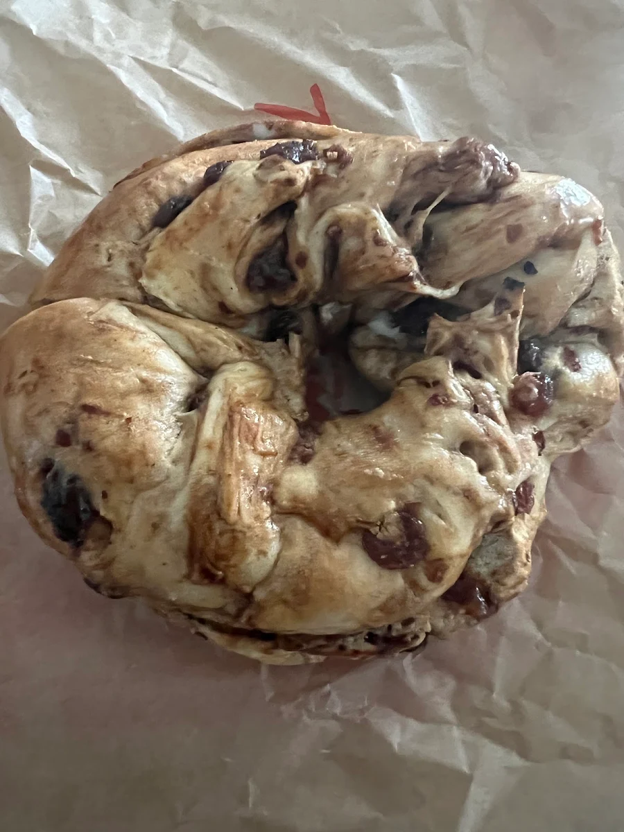 Cinnamon Raisin Bagel, Tim Hortons