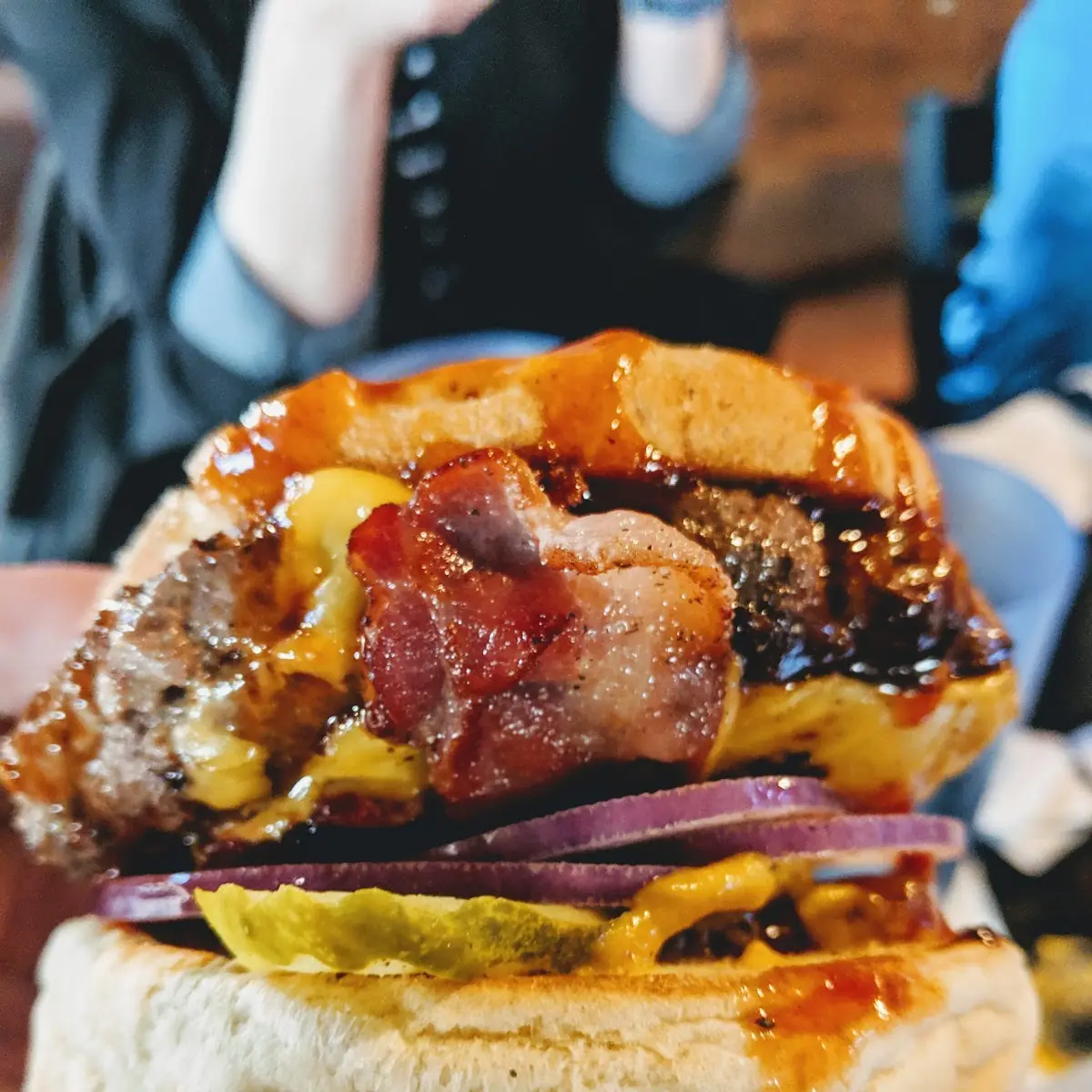 Sweet Bourbon Burger