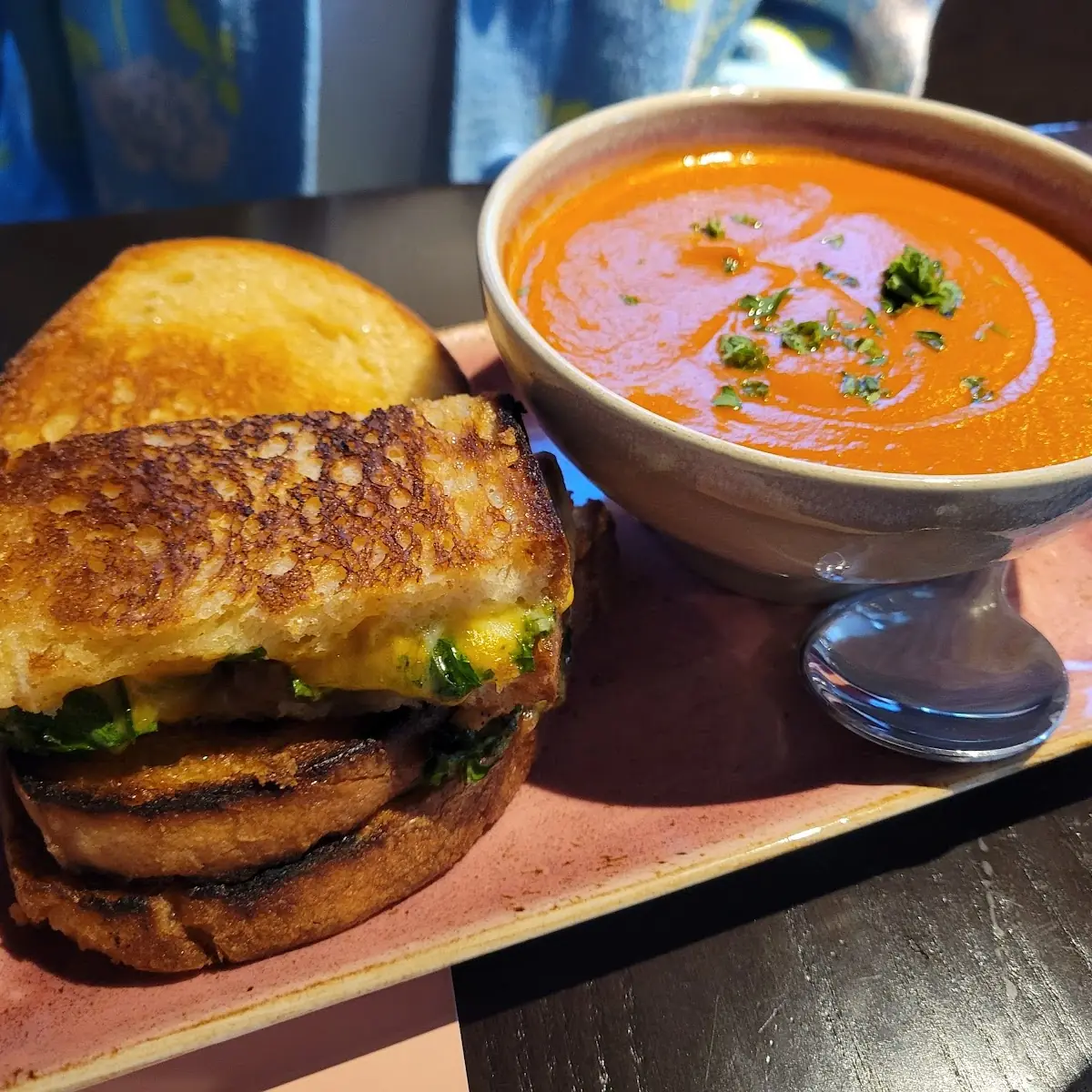 Bourbon Onion Grilled Cheese