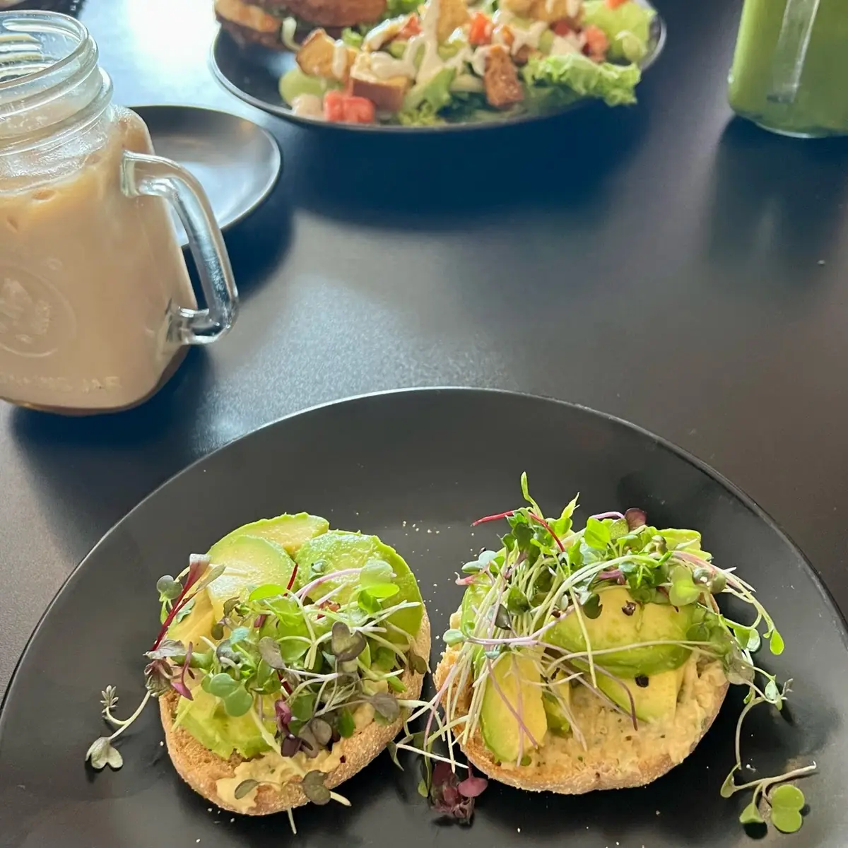 Hummus Avocado Toast