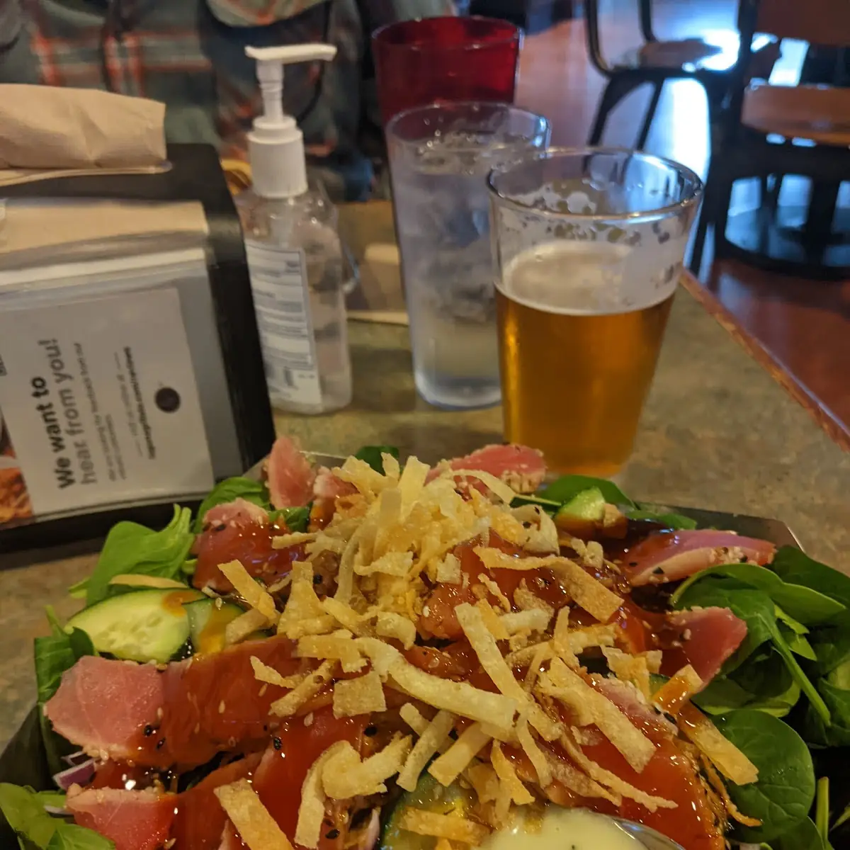 Ahi Tuna Salad