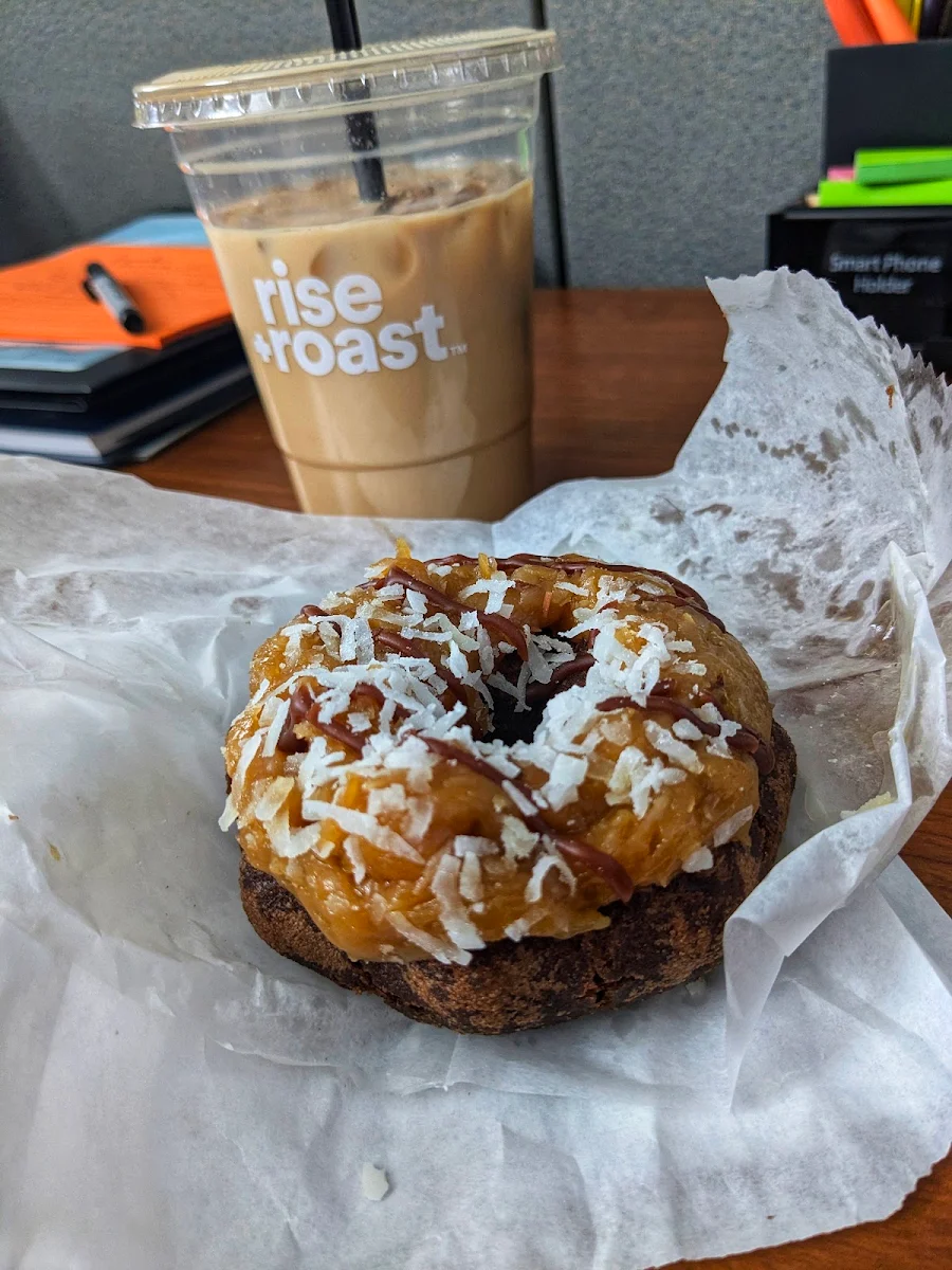 German Chocolate Donut