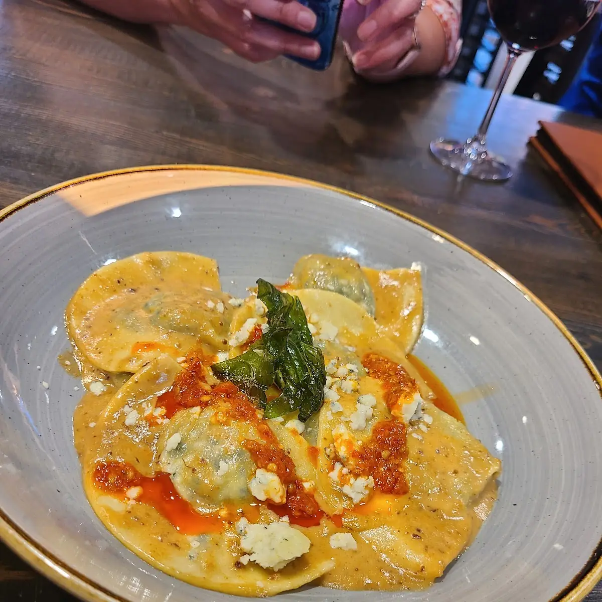 Crab Lobster Ravioli