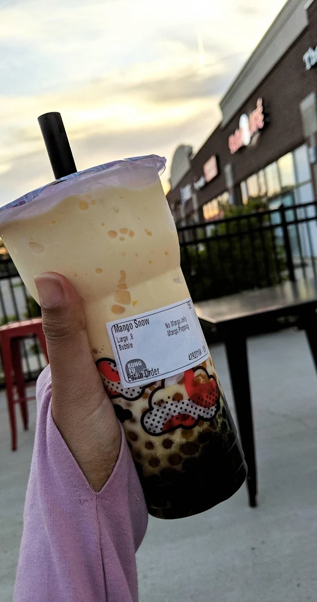 Mango Snow Bubble Milk Tea