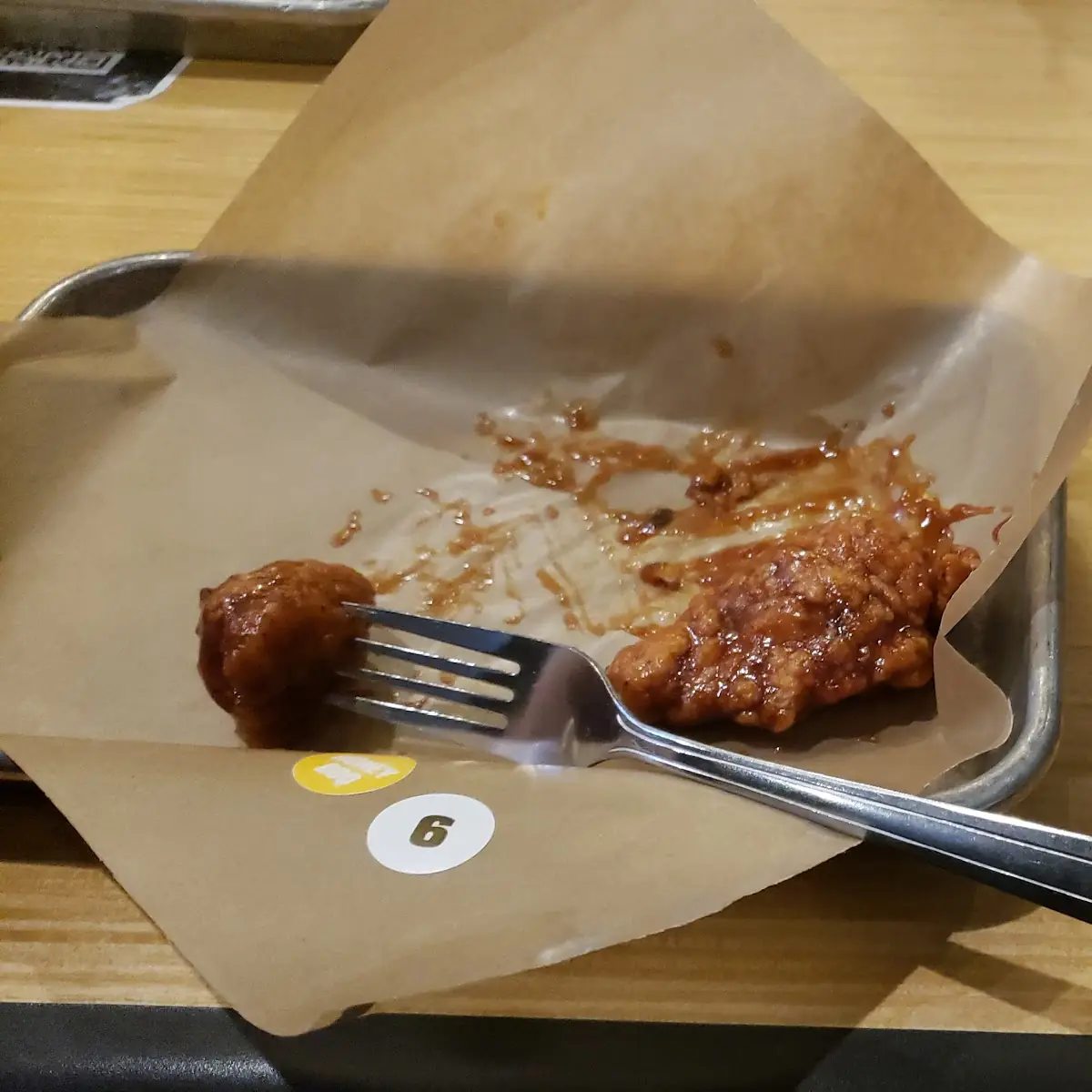 Honey BBQ Wings and Mac and Cheese