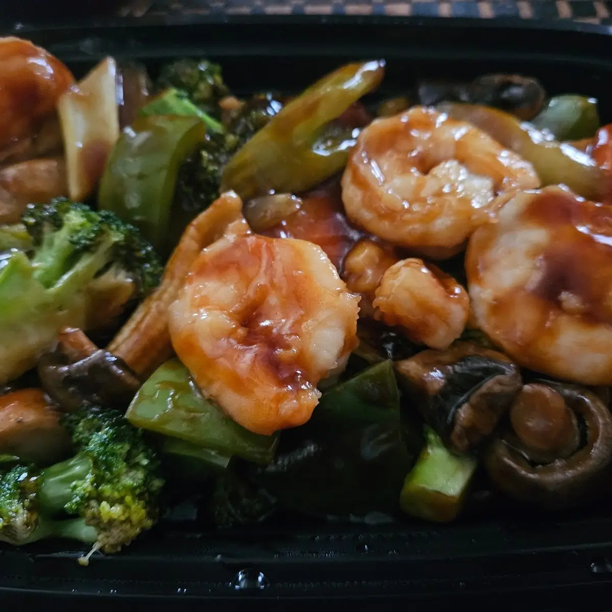 Jumbo Shrimp with Mixed Veggies