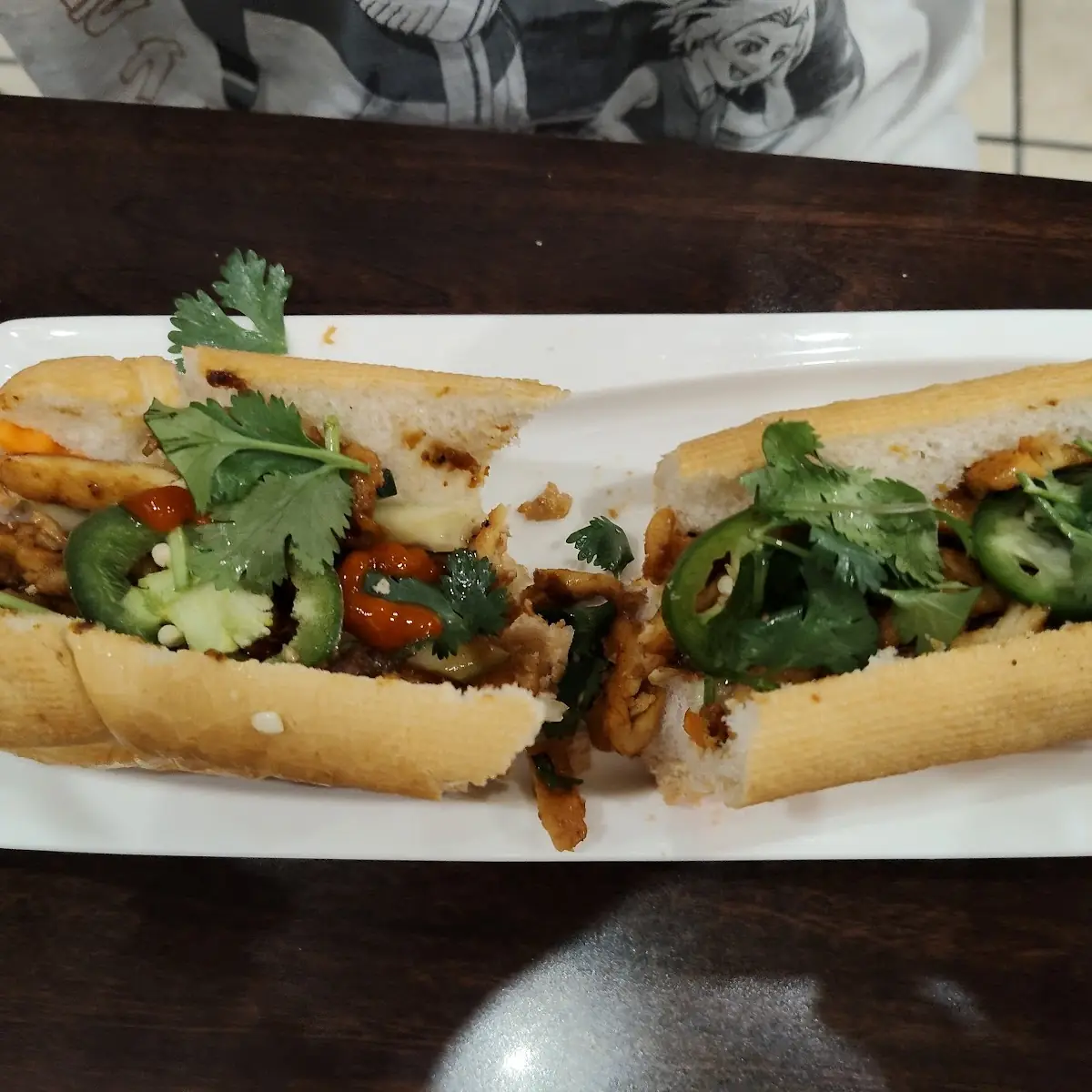 Grilled Beef Banh MI Sandwich