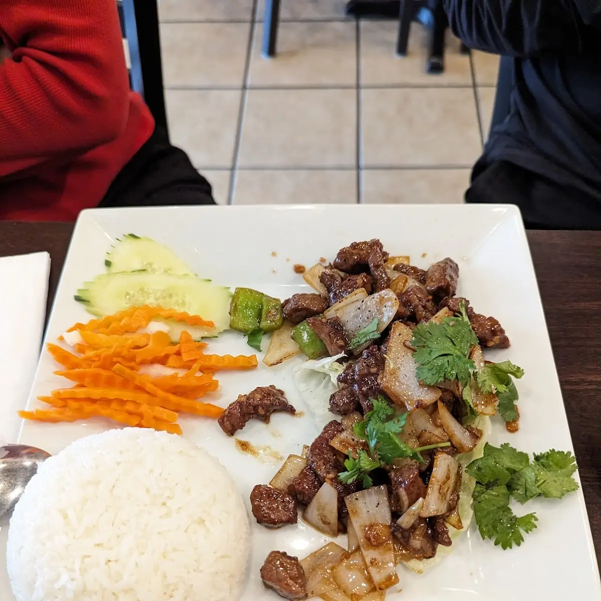 Vietnamese Shaking Beef Com Bo Luc Lac