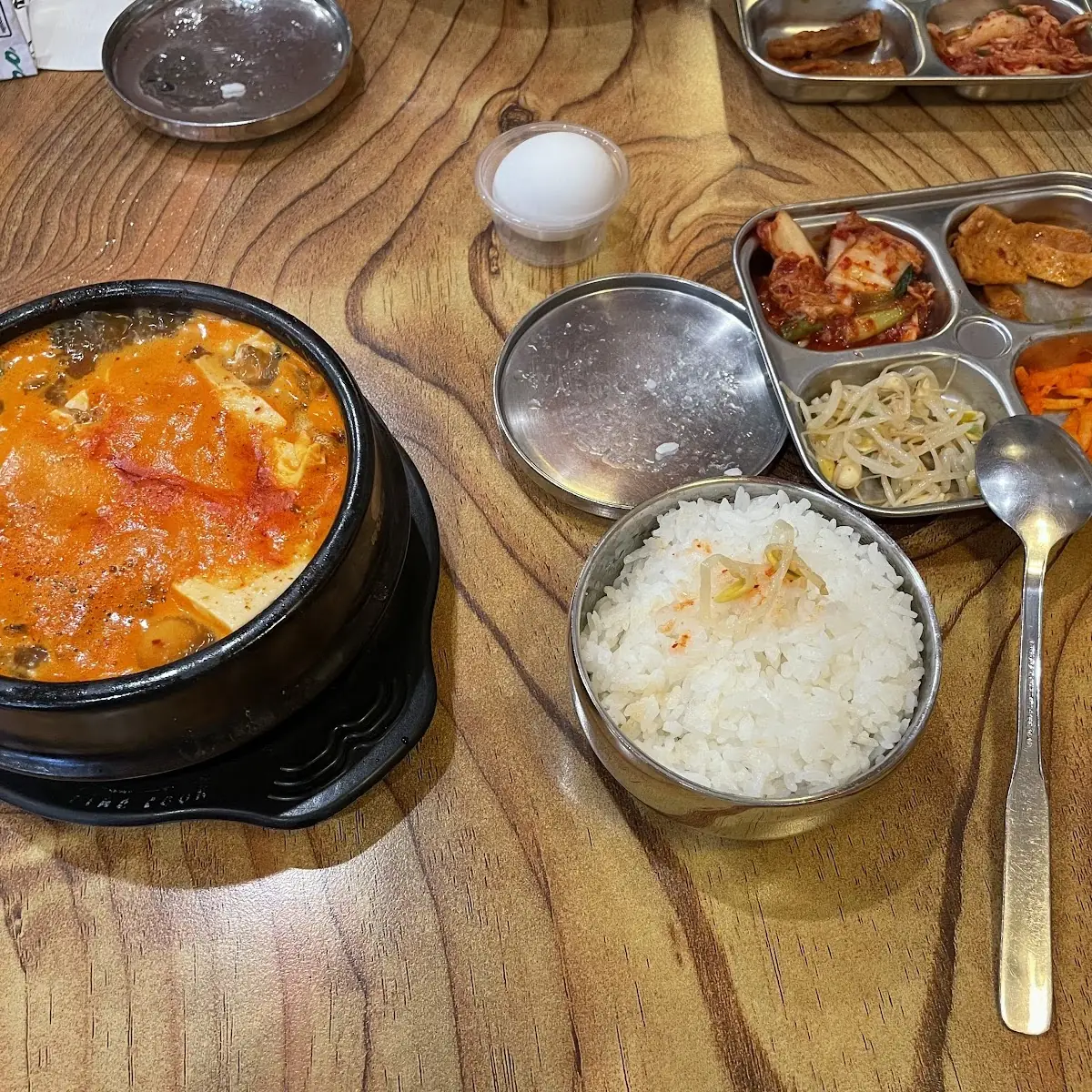 Beef Soft Tofu Soup