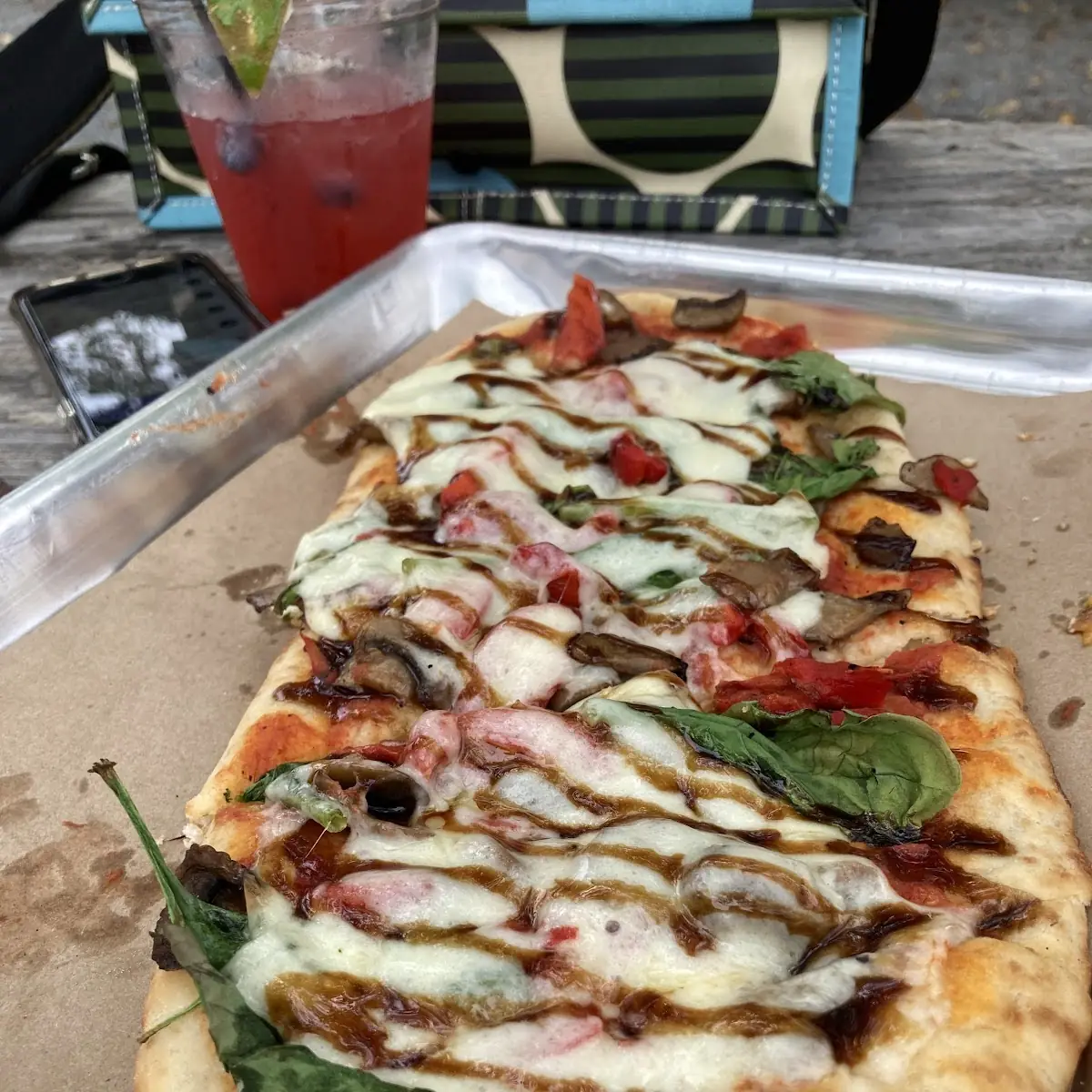 Hot Honey & Pepperoni Flatbread