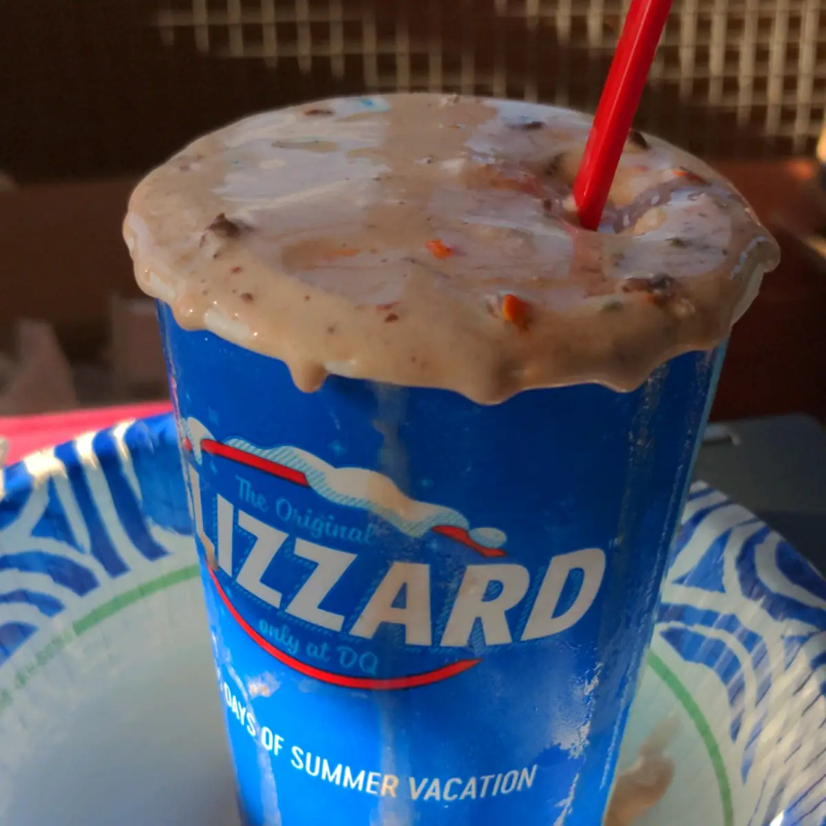 Cookie Dough M&M Blizzard