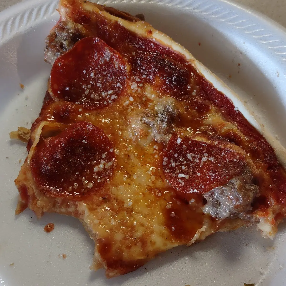 Sausage and Pepperoni Pizza