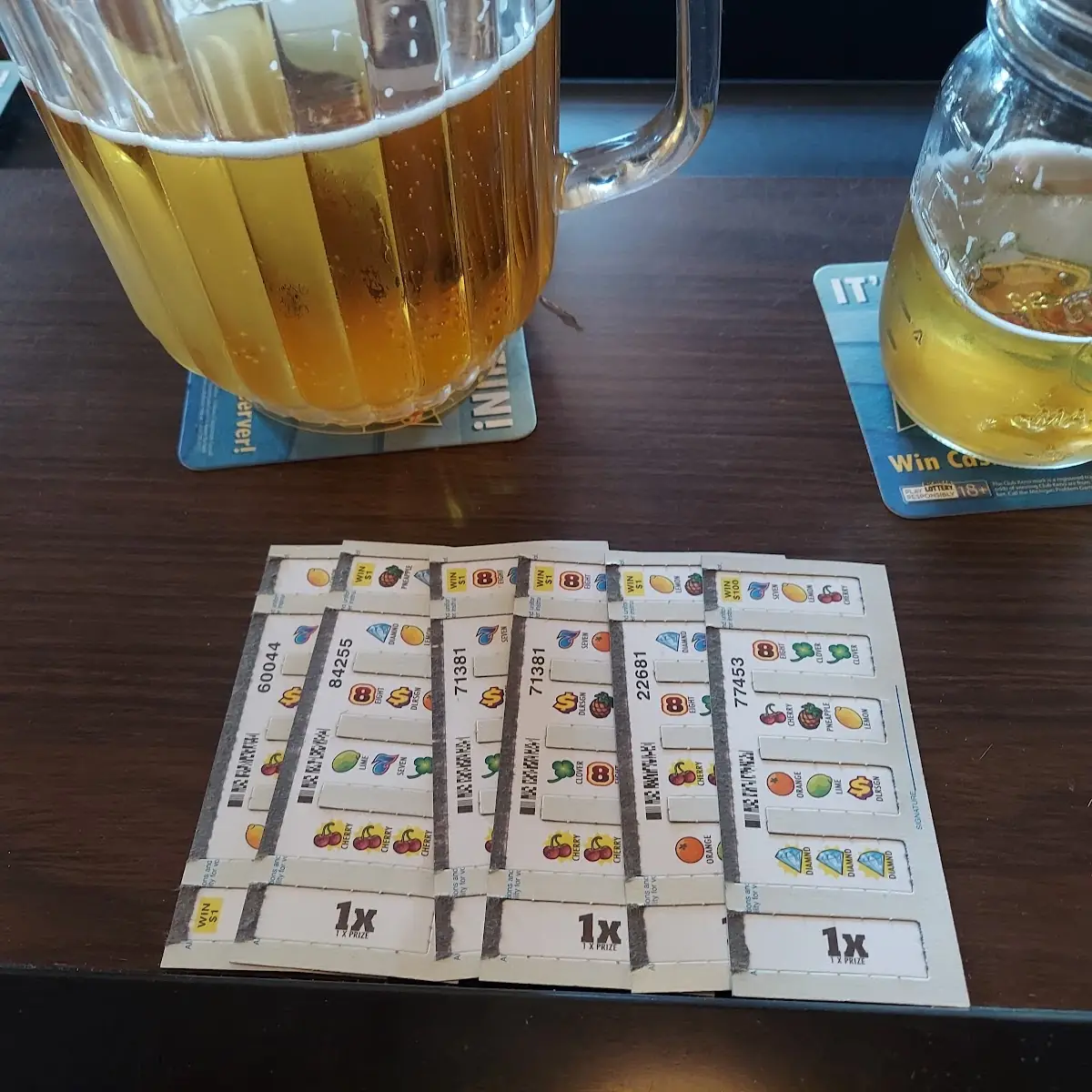 Bud Light Pitcher & Pull Tabs