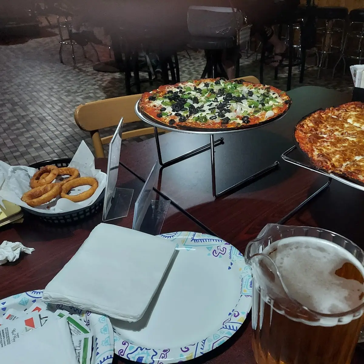 Cheese Pizza & Beer