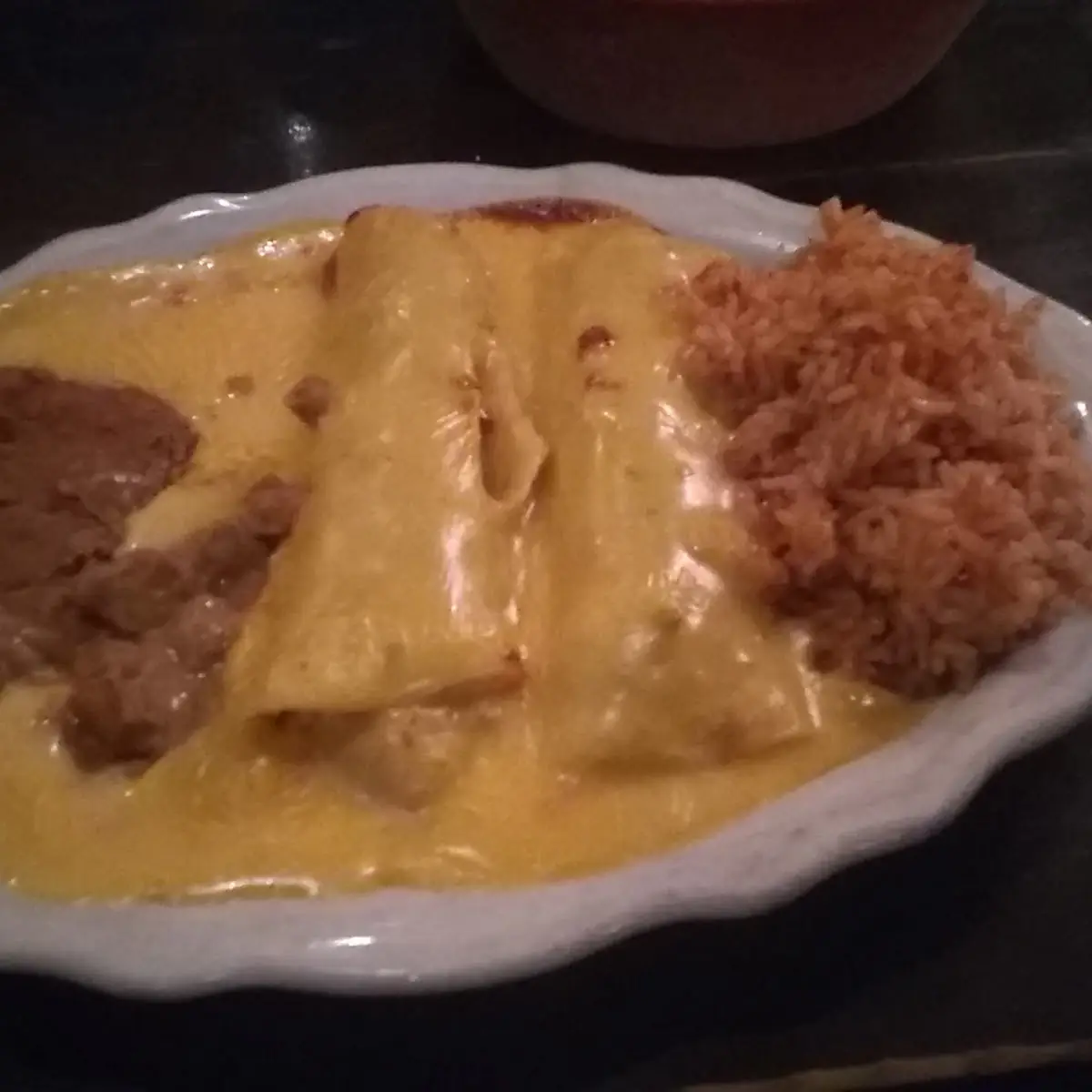Chicken Enchiladas with Queso