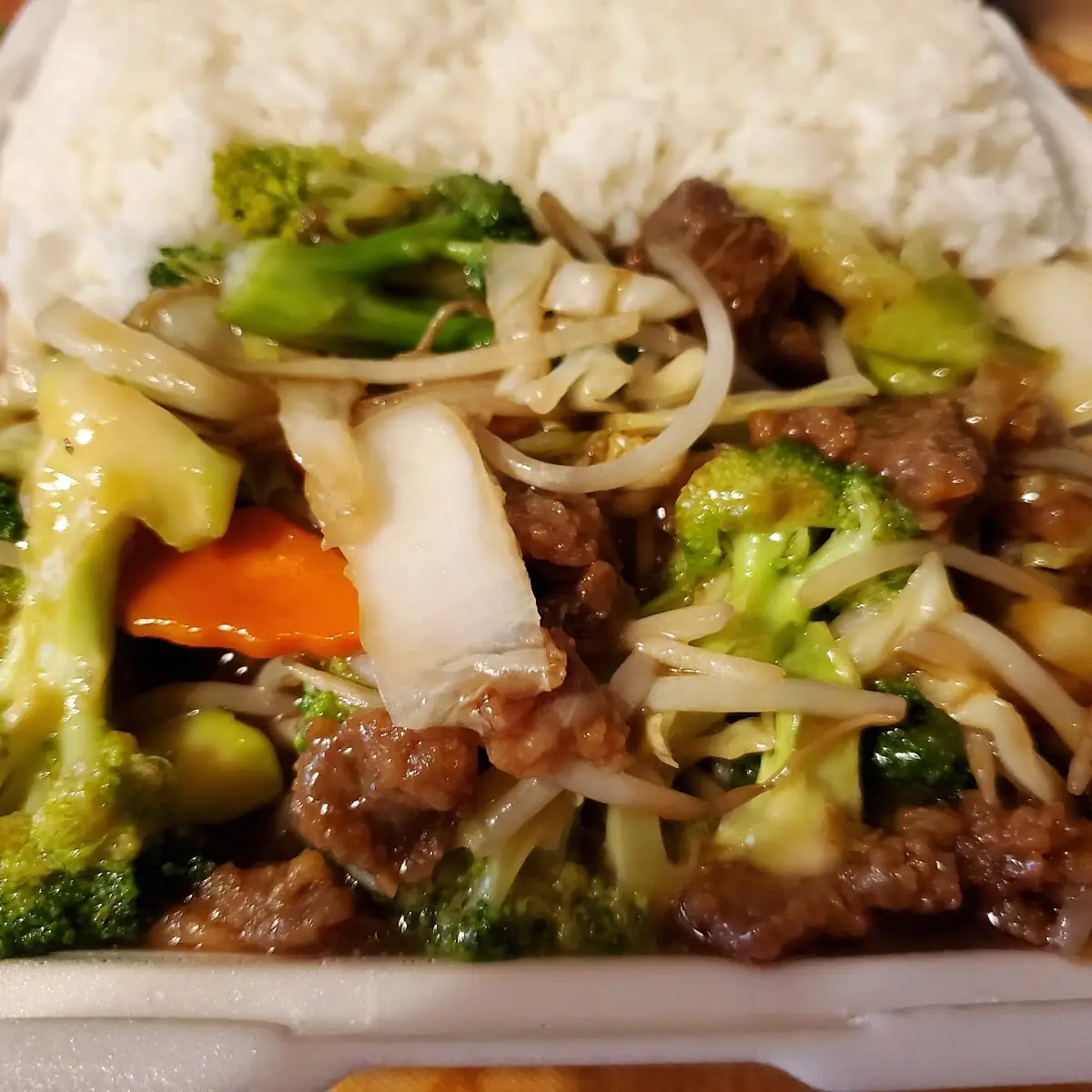 Beef Chop Suey Combo