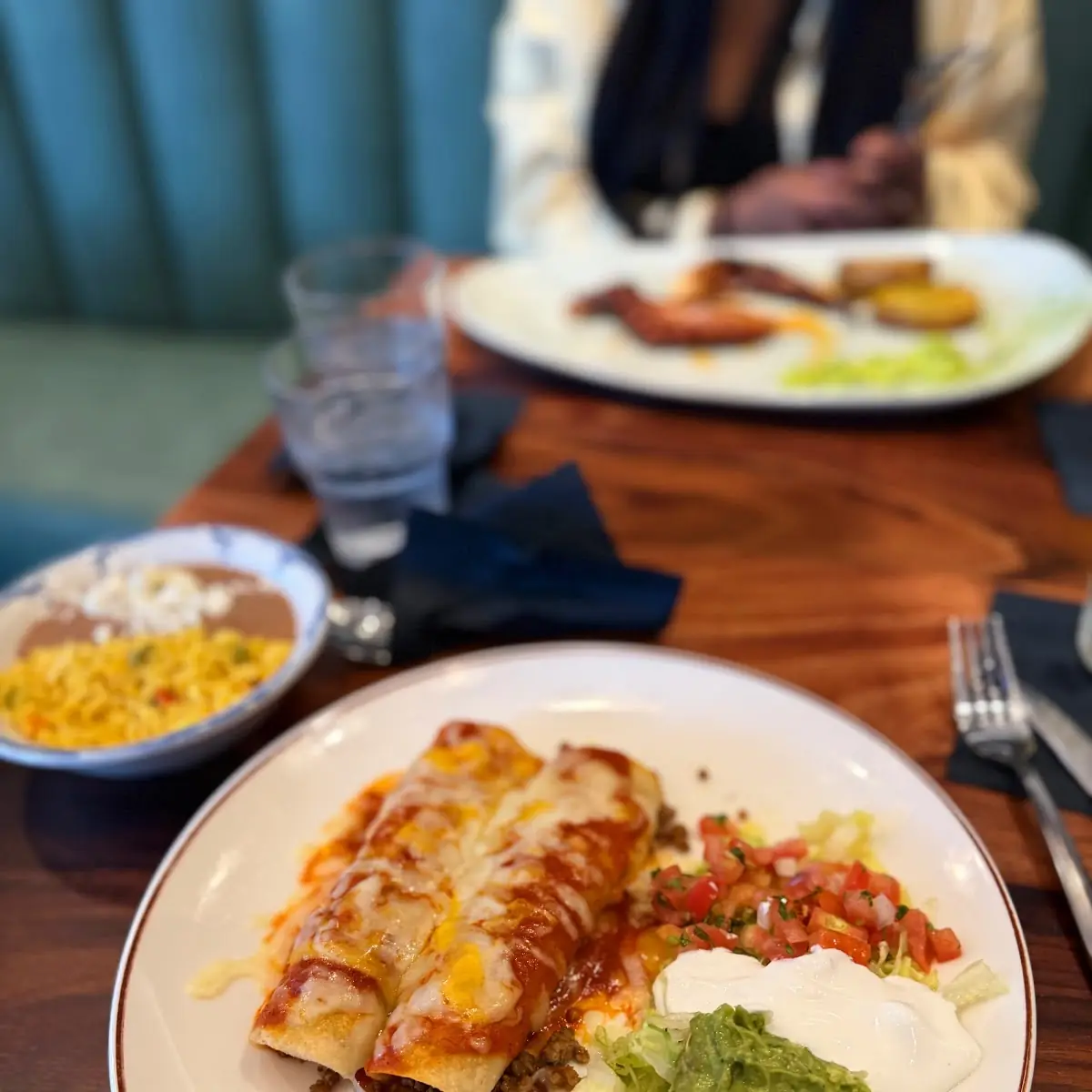 Steak Enchiladas