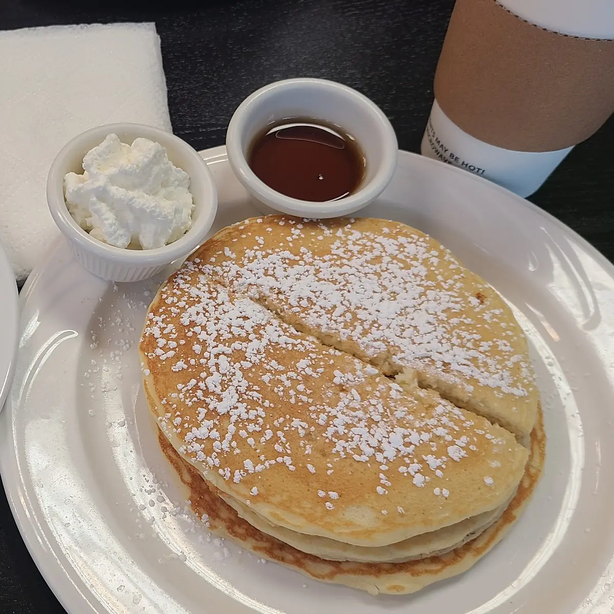 Pancake Platter with Fresh Fruit