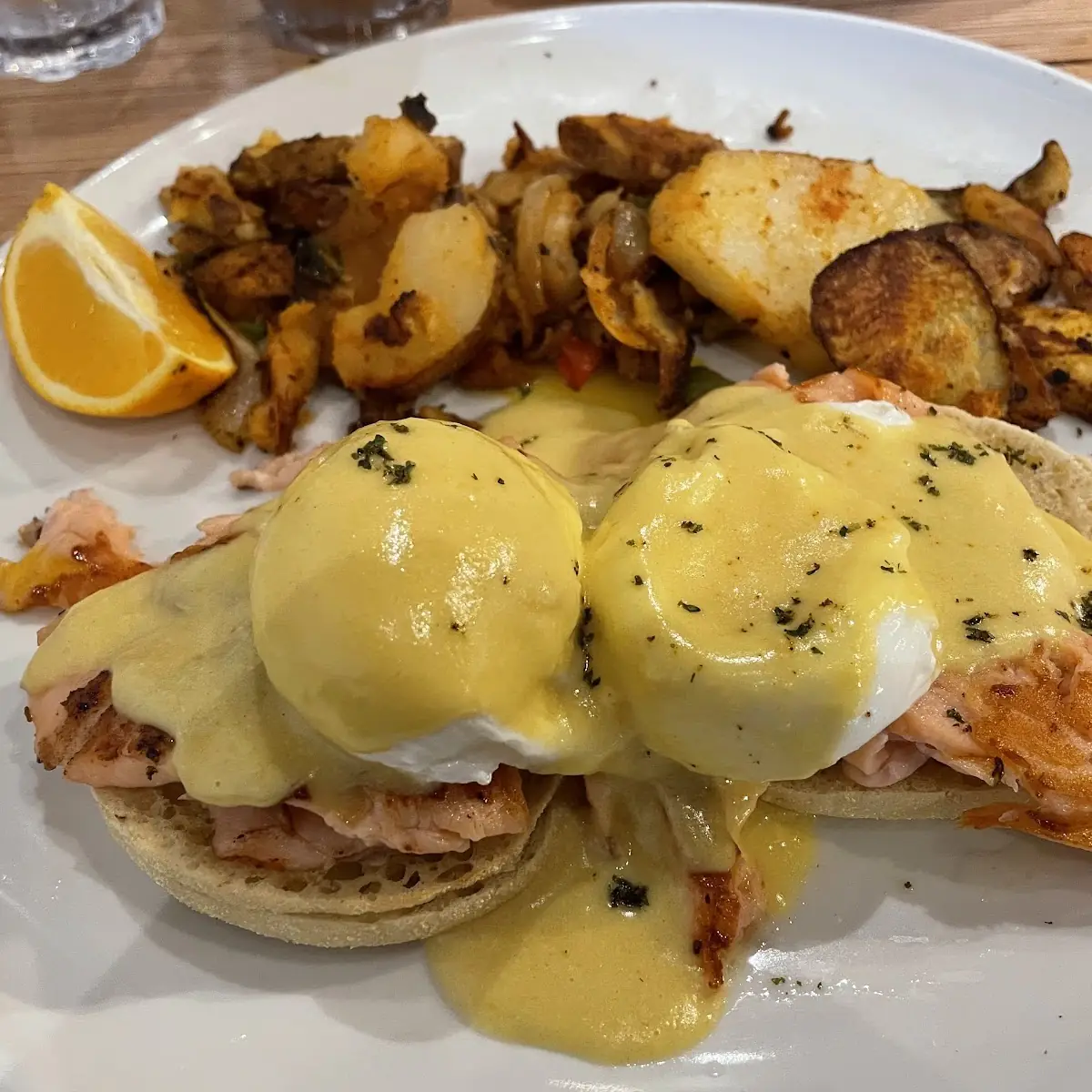 Salmon Benedict