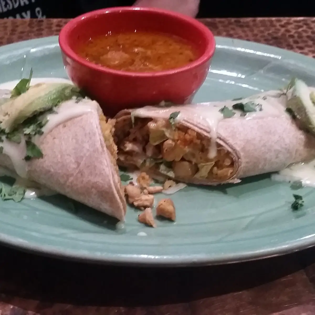 Grilled Chicken Burrito