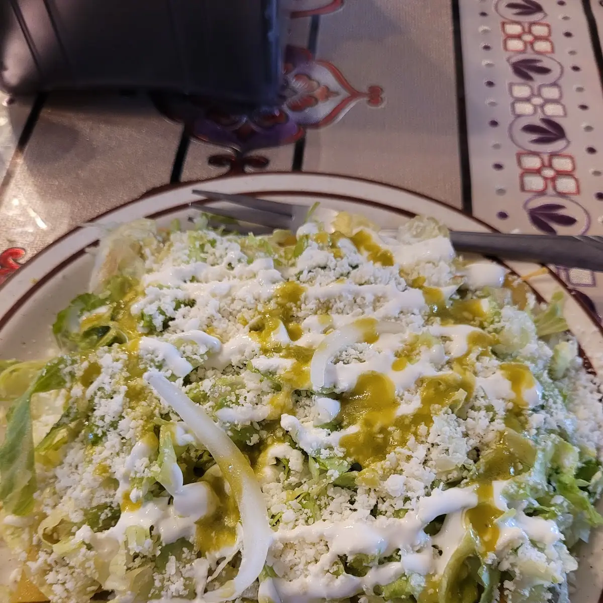 Enchiladas Verdes De Pollo