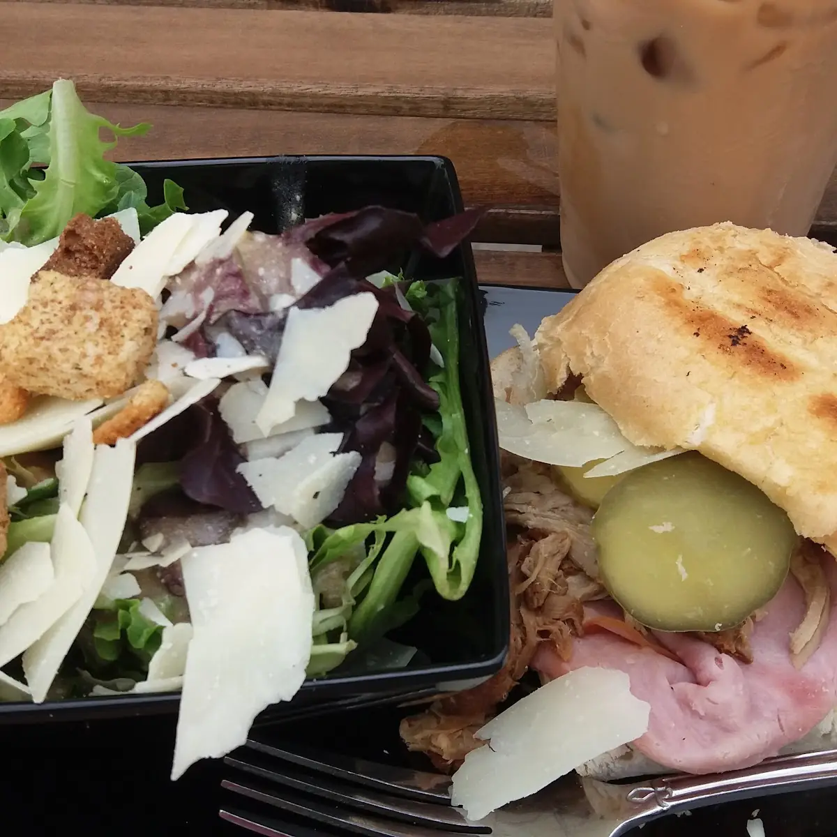 Cubano & Caesar Salad