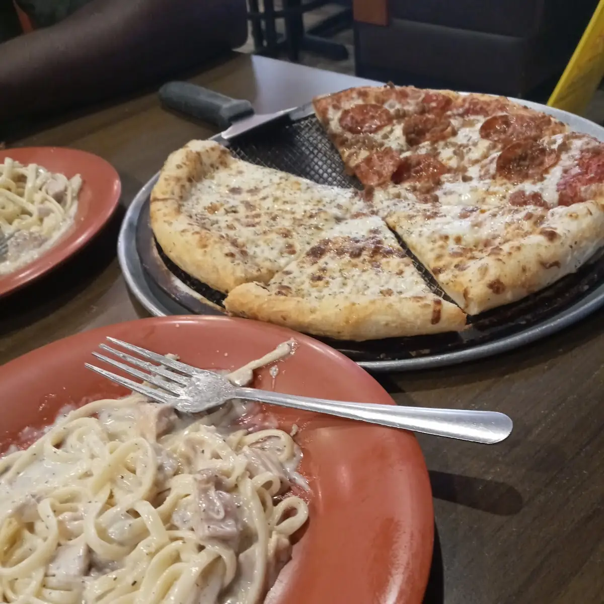 Chicken Alfredo Pizza Chicken Pasta