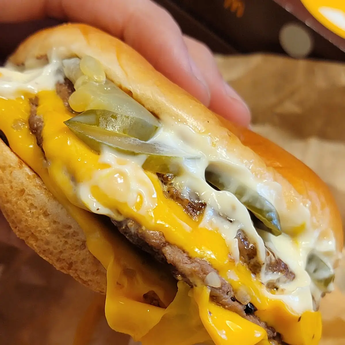Triple Cheeseburger