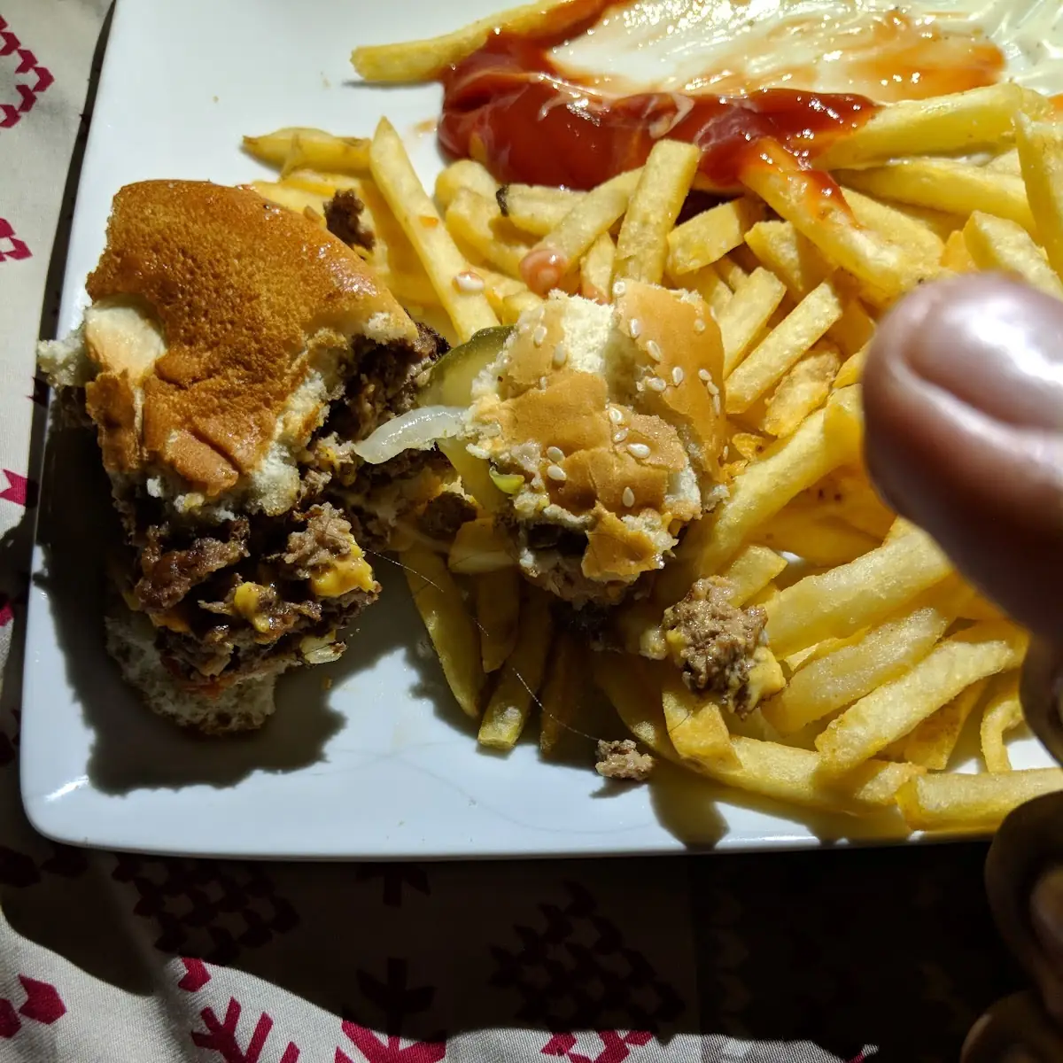 Hair in Hamburger
