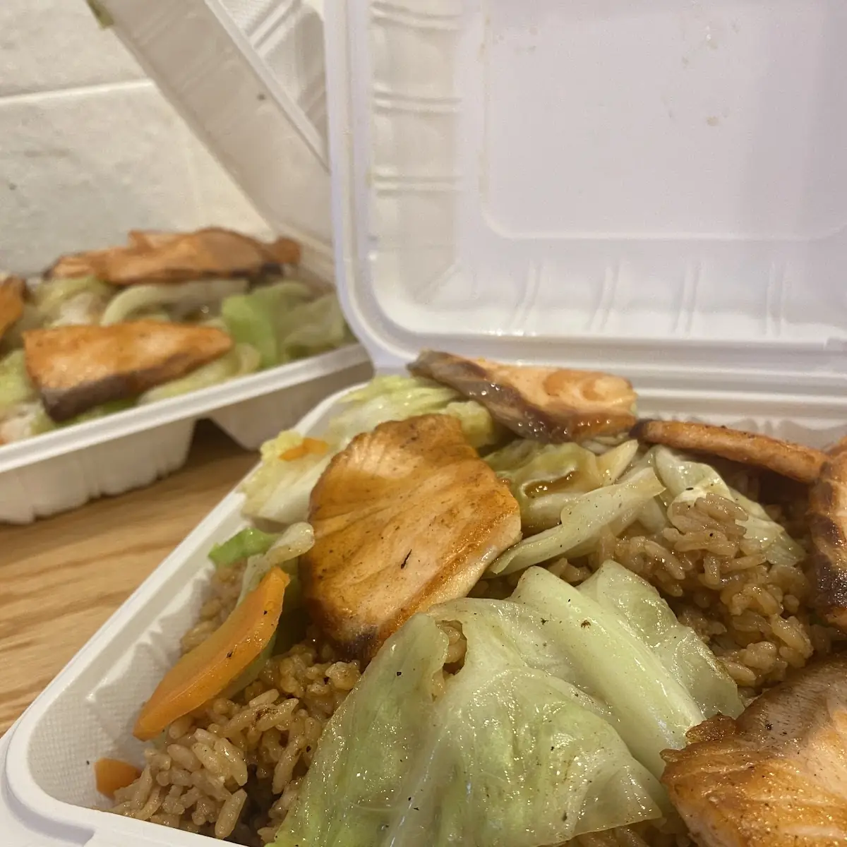 Riz Saumon Grillé