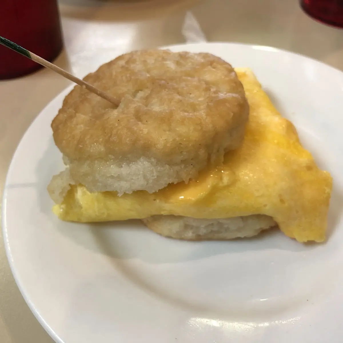Egg and Cheese Biscuit