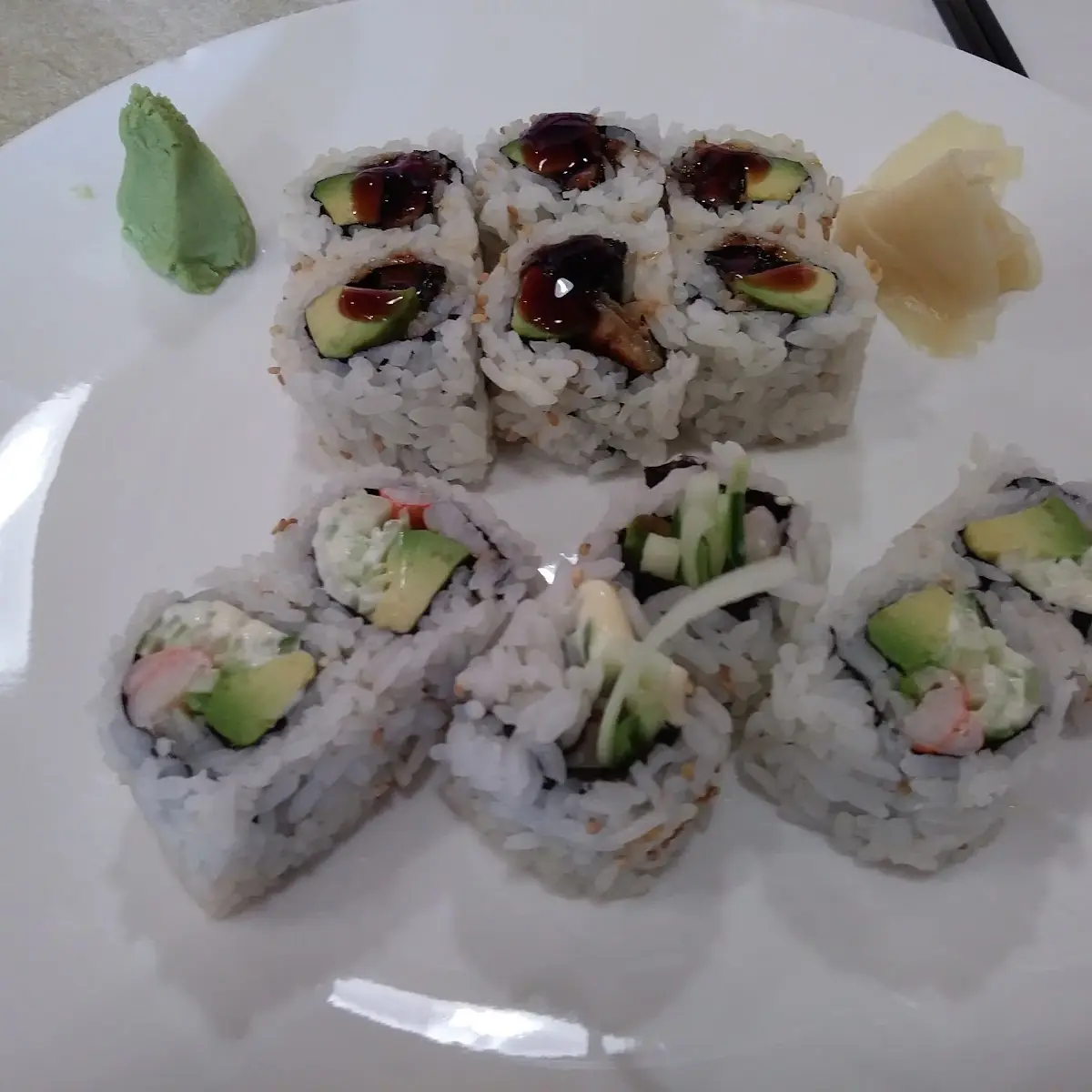Eel Cucumber Roll