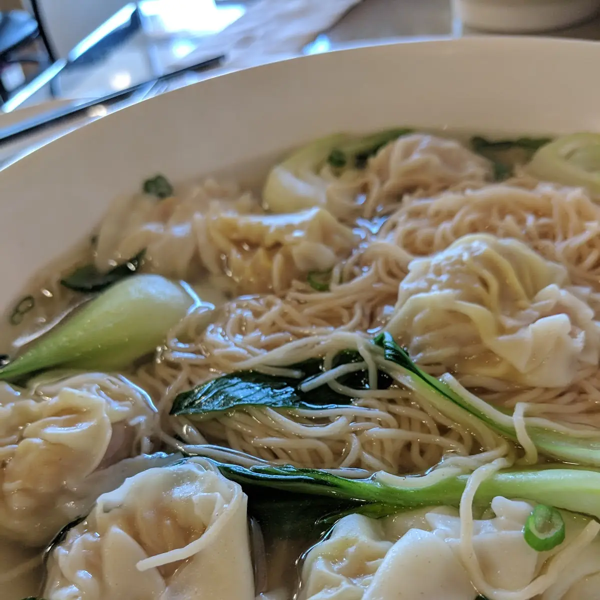 Wonton Noodle Soup