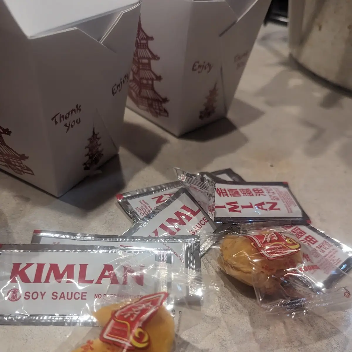 Soy Sauce Fortune Cookies