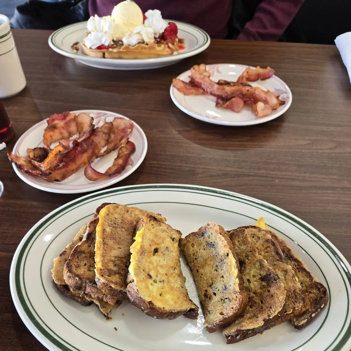French Toast & Meat