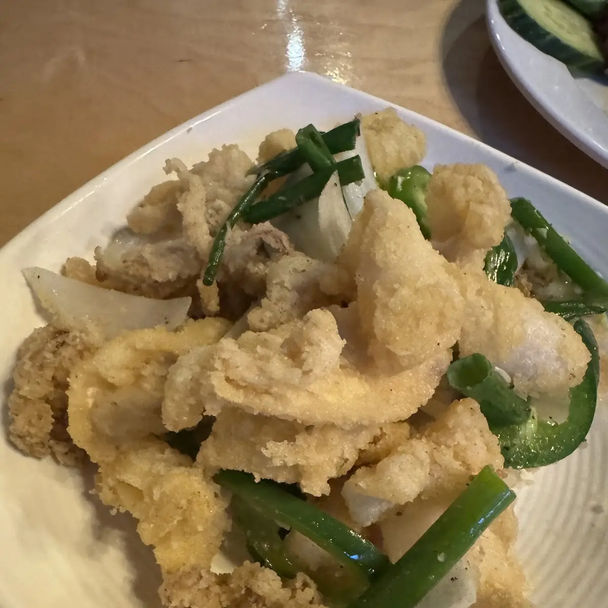 Pepper Salted Squid Mực Rang Muối