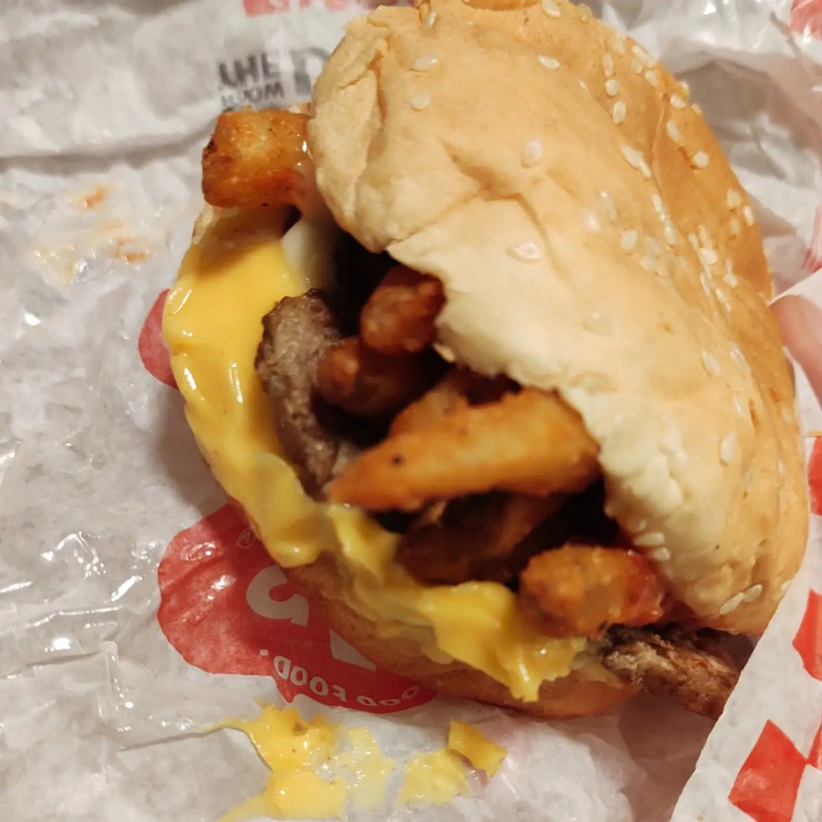 Double and Fry Burger