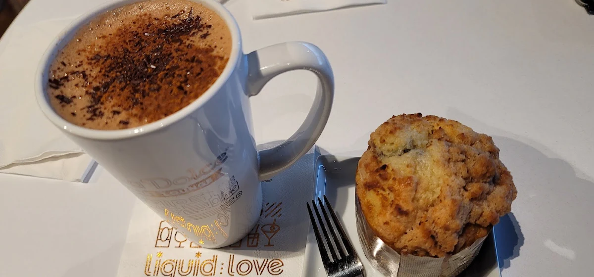 Mexican Mocha Blueberry Muffin