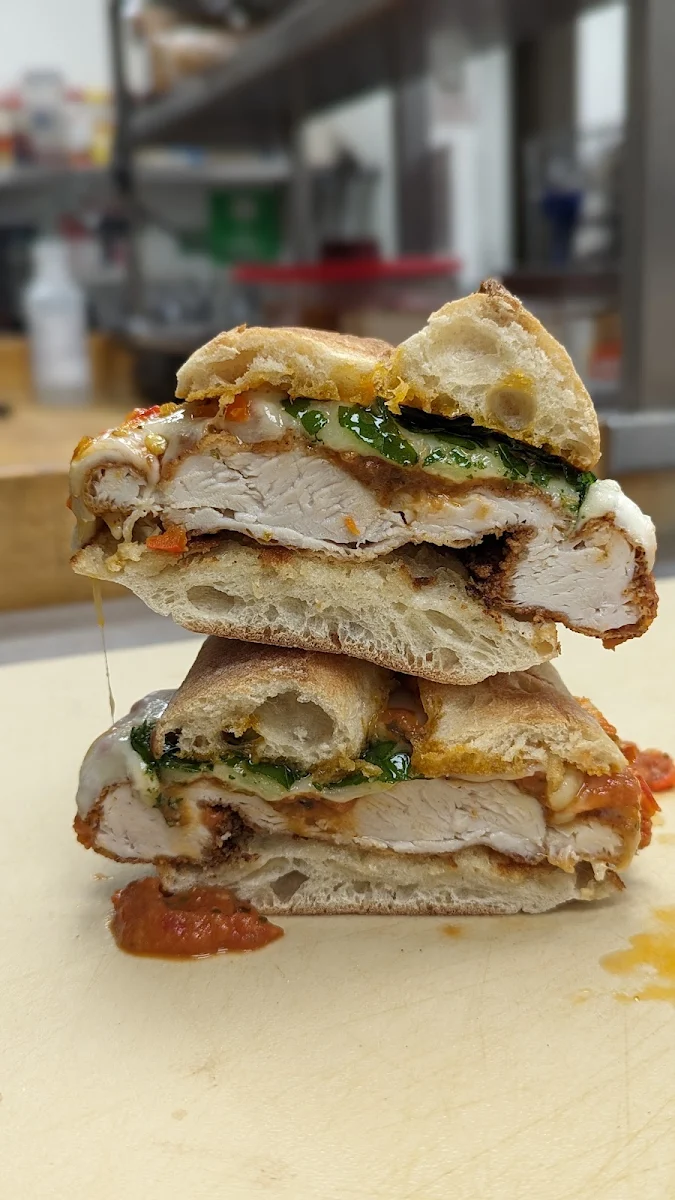 Chicken Parm from the Farm, Flossie's Sandwich Parlor - Belleville