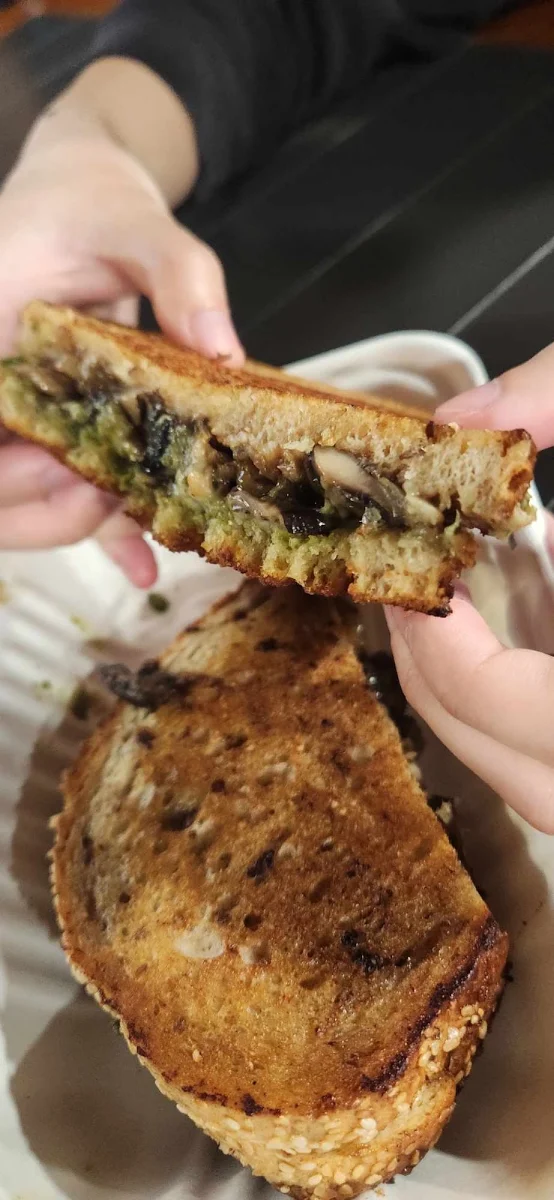 Mushroom Melt, Flossie's Sandwich Parlor - Belleville