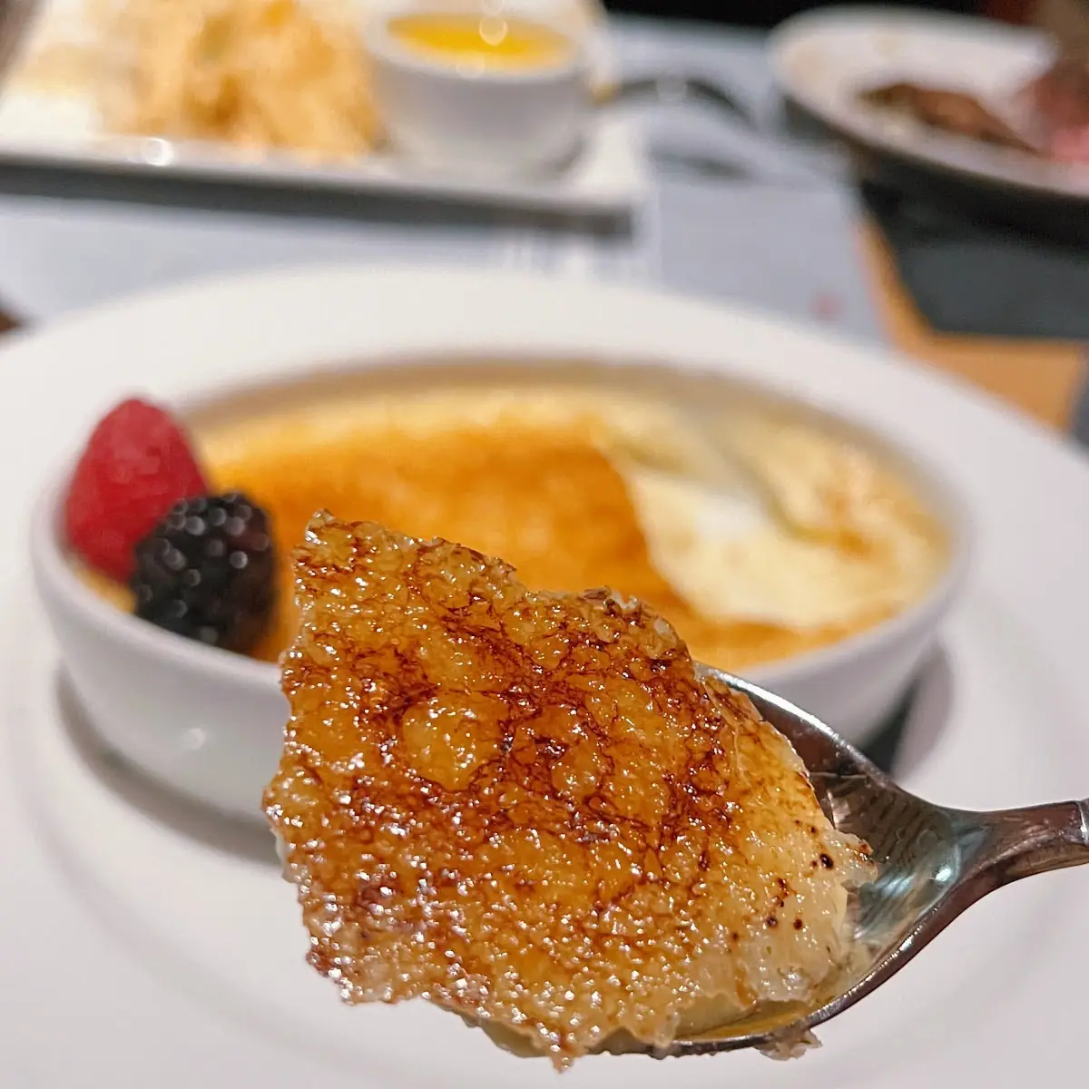 Vanilla Bean Crème Brulee