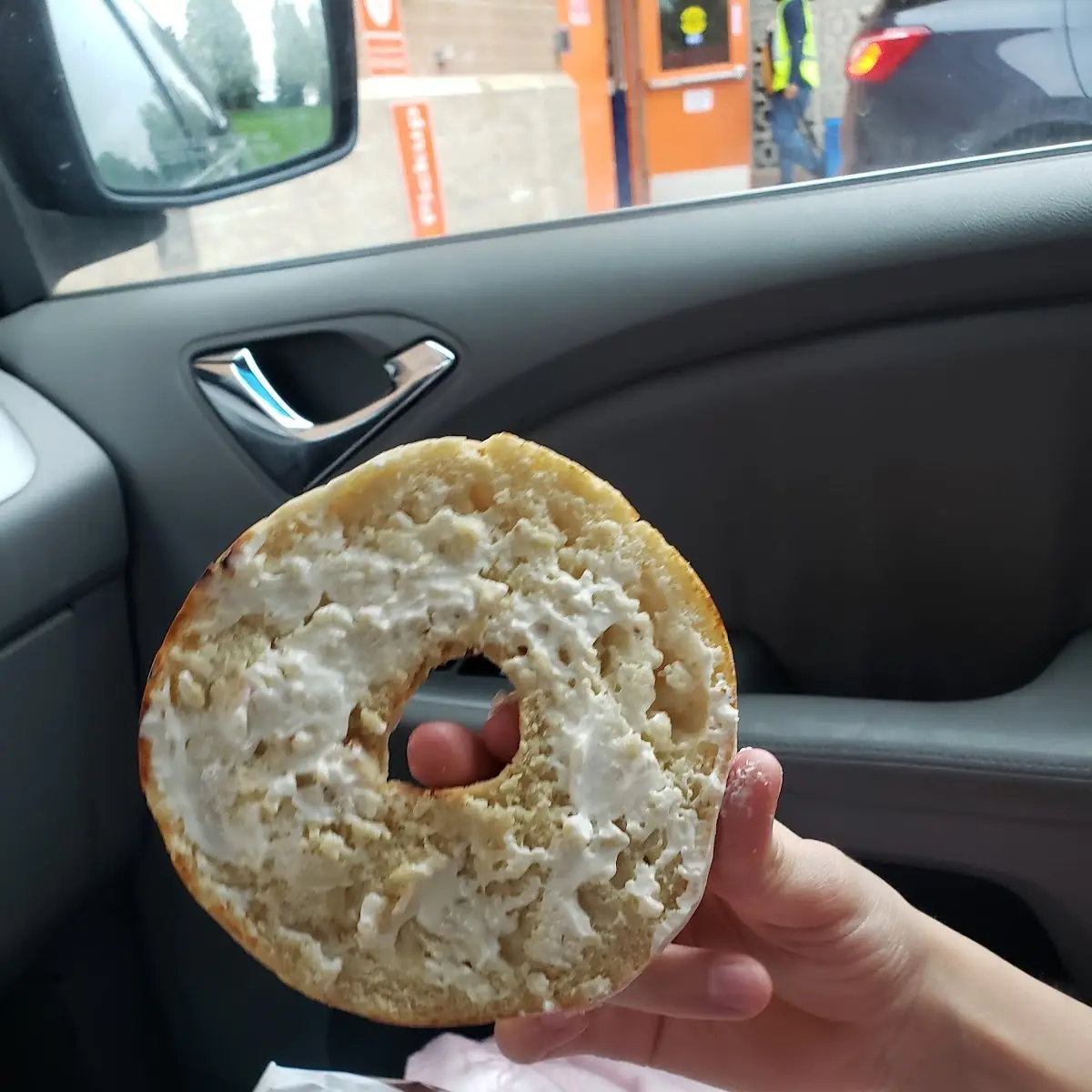 Plain Bagel with Barely Any Cream Cheese