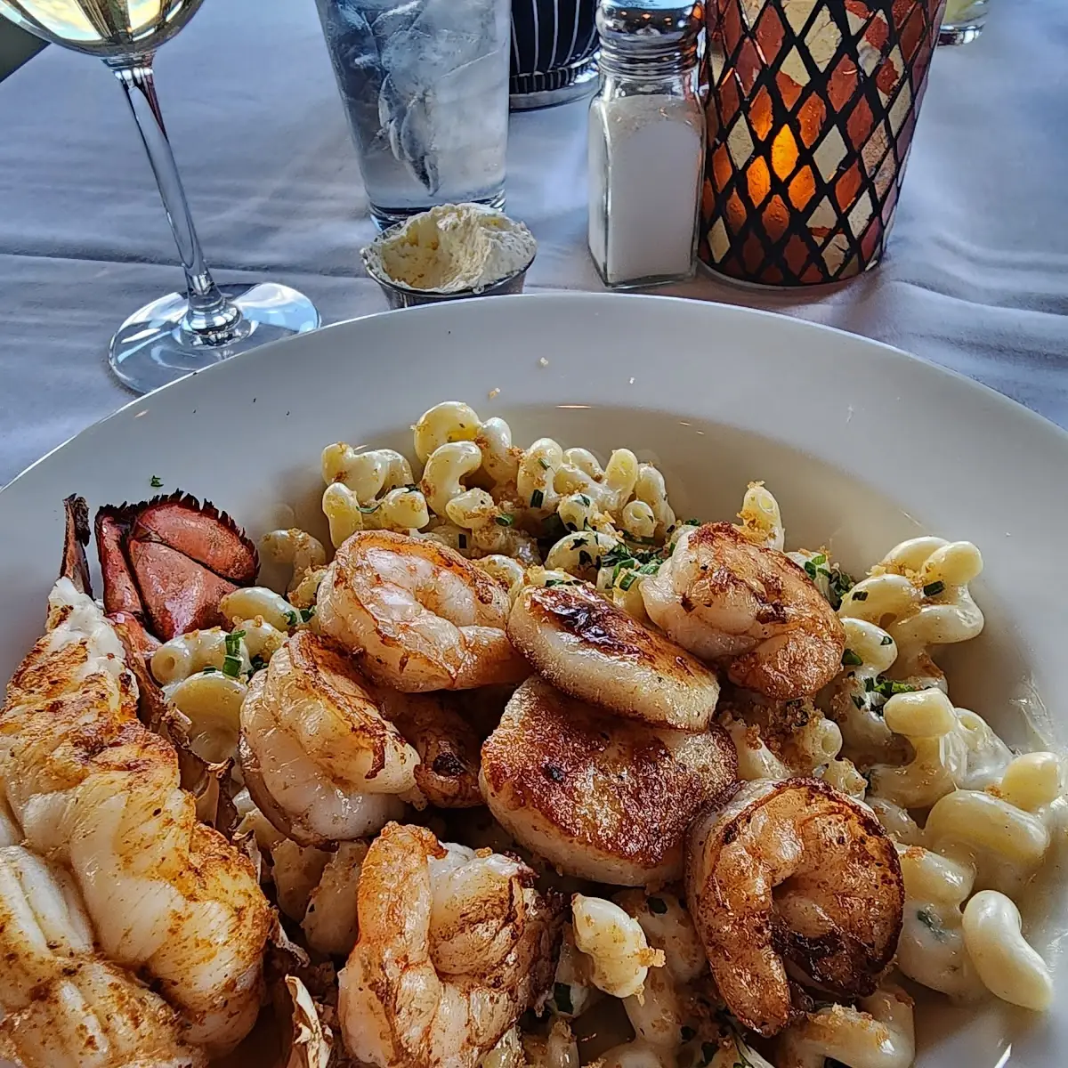Seafood Mac and Cheese