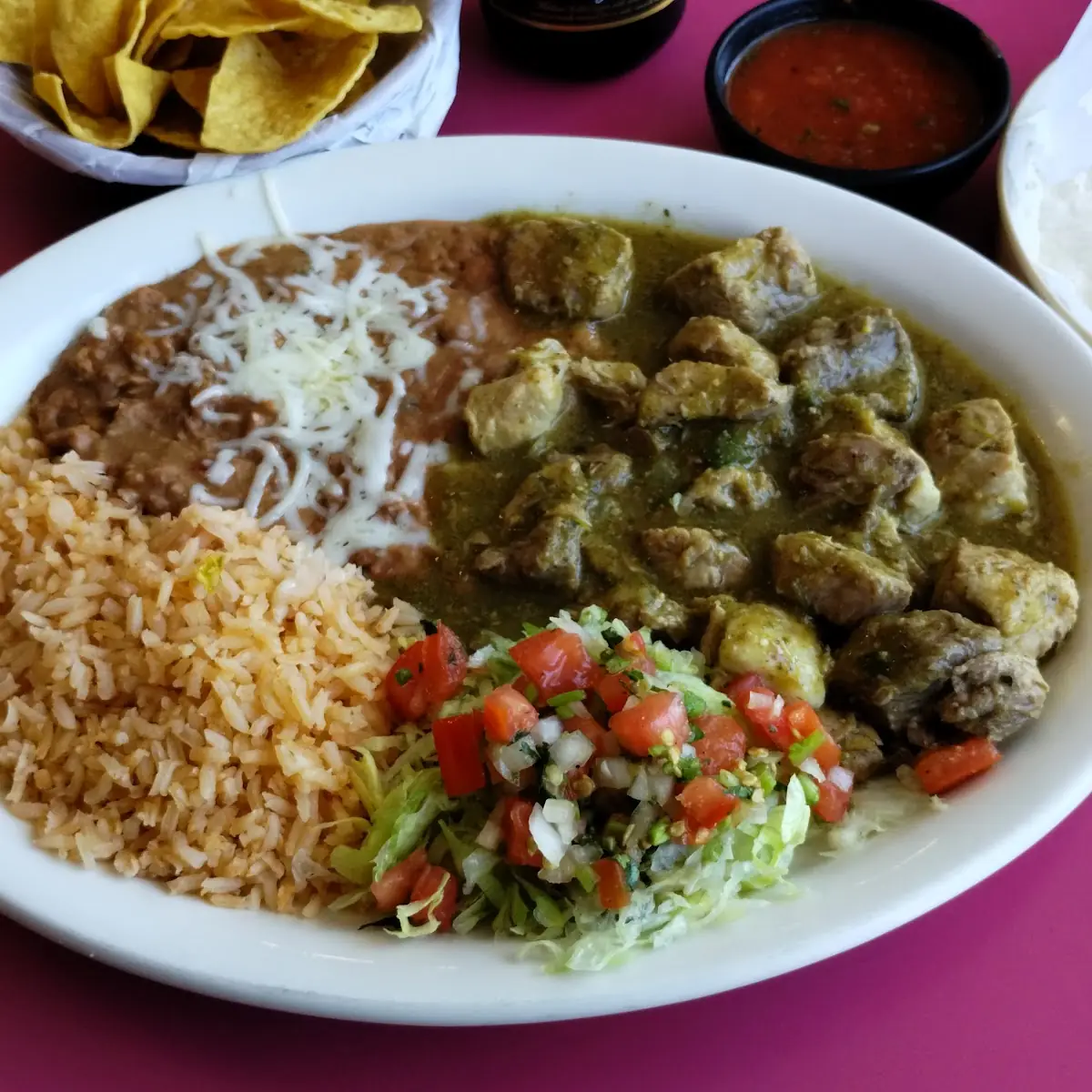 Chile Verde Plato