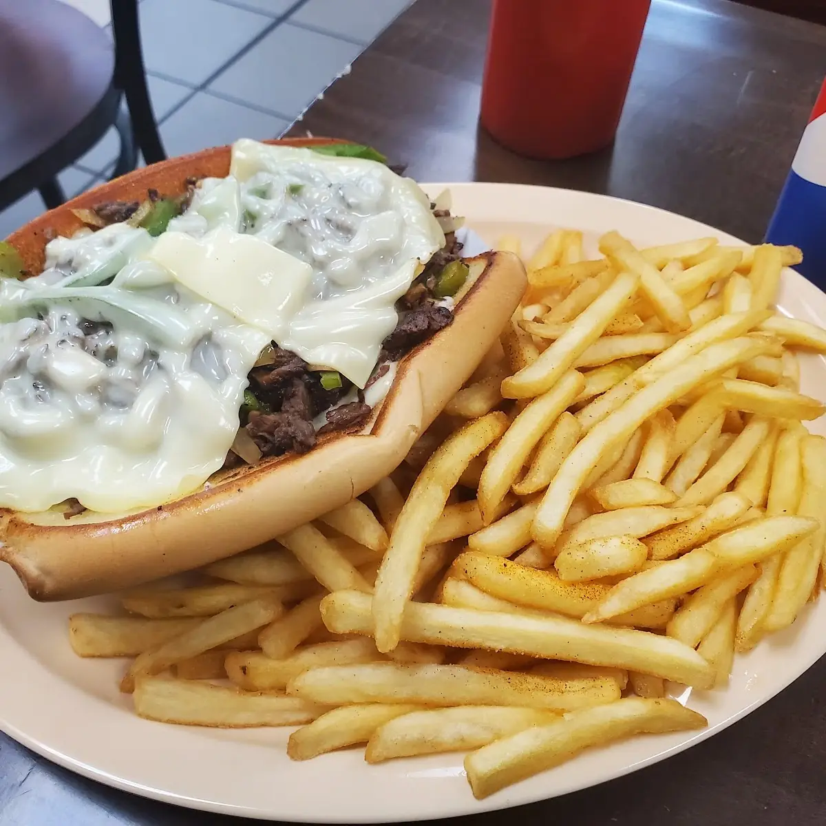 Philly Cheesesteak Sandwich