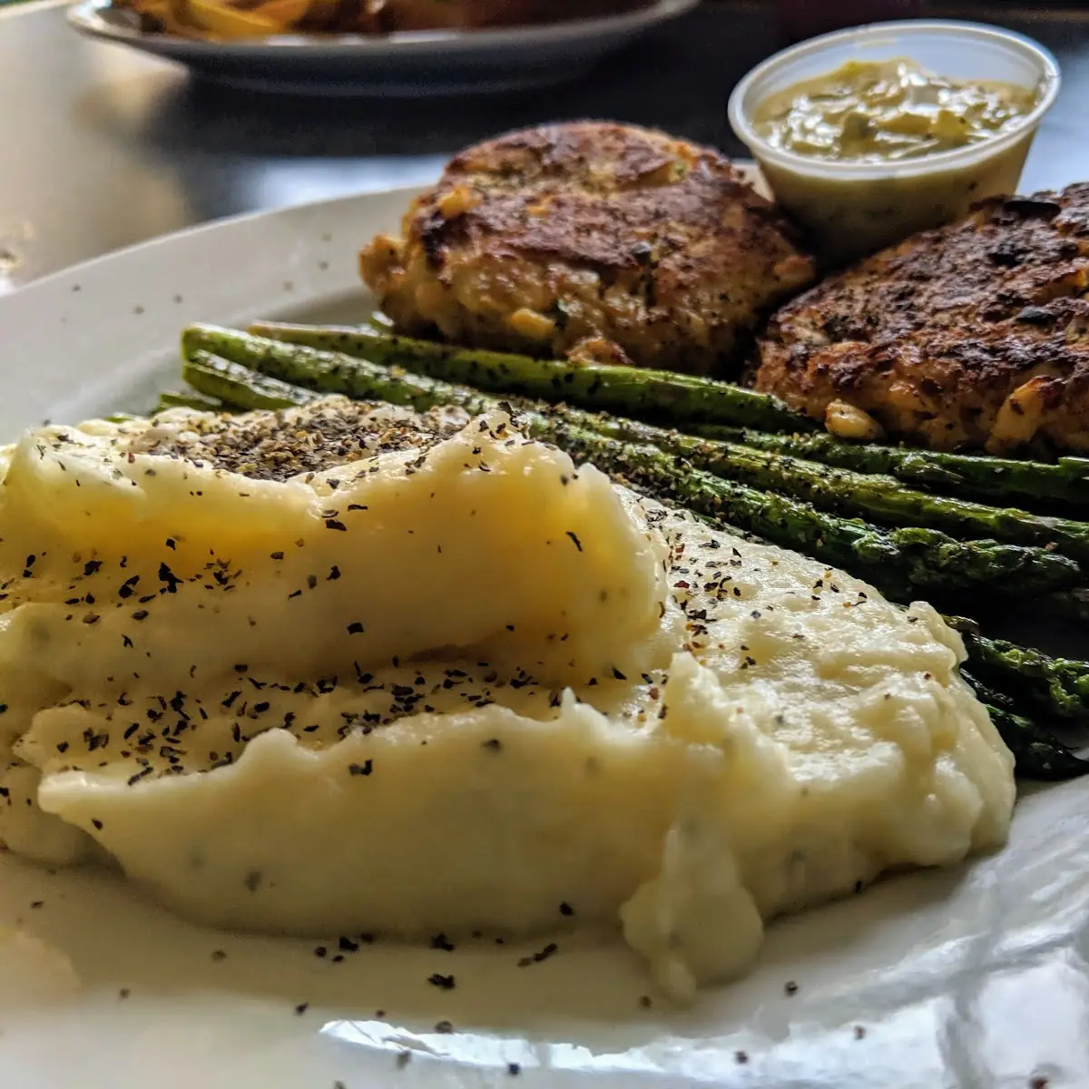 Crab Cake Entrée
