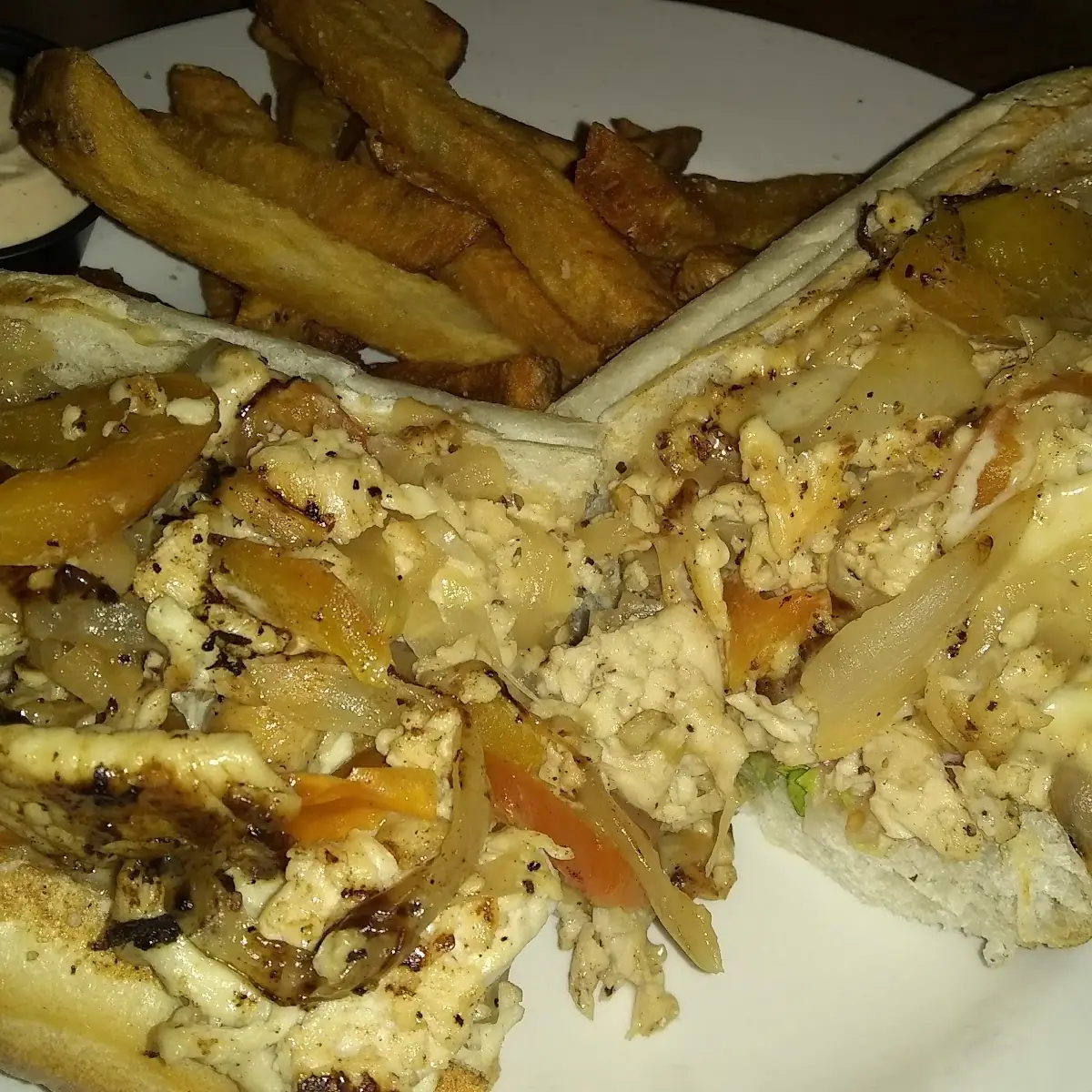 Philly Cheesesteak or Chicken Cheesesteak