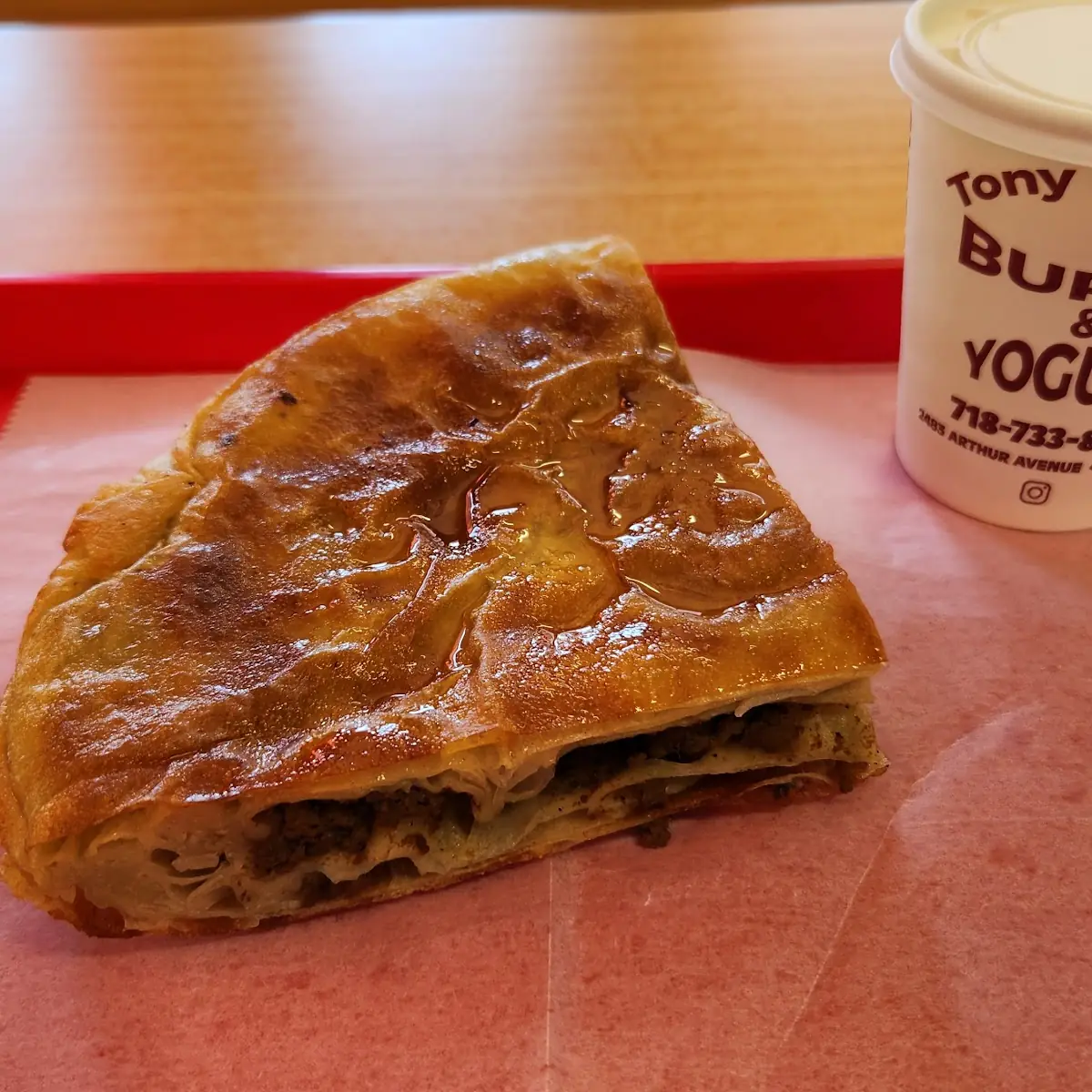 Ground Beef and Onion Burek